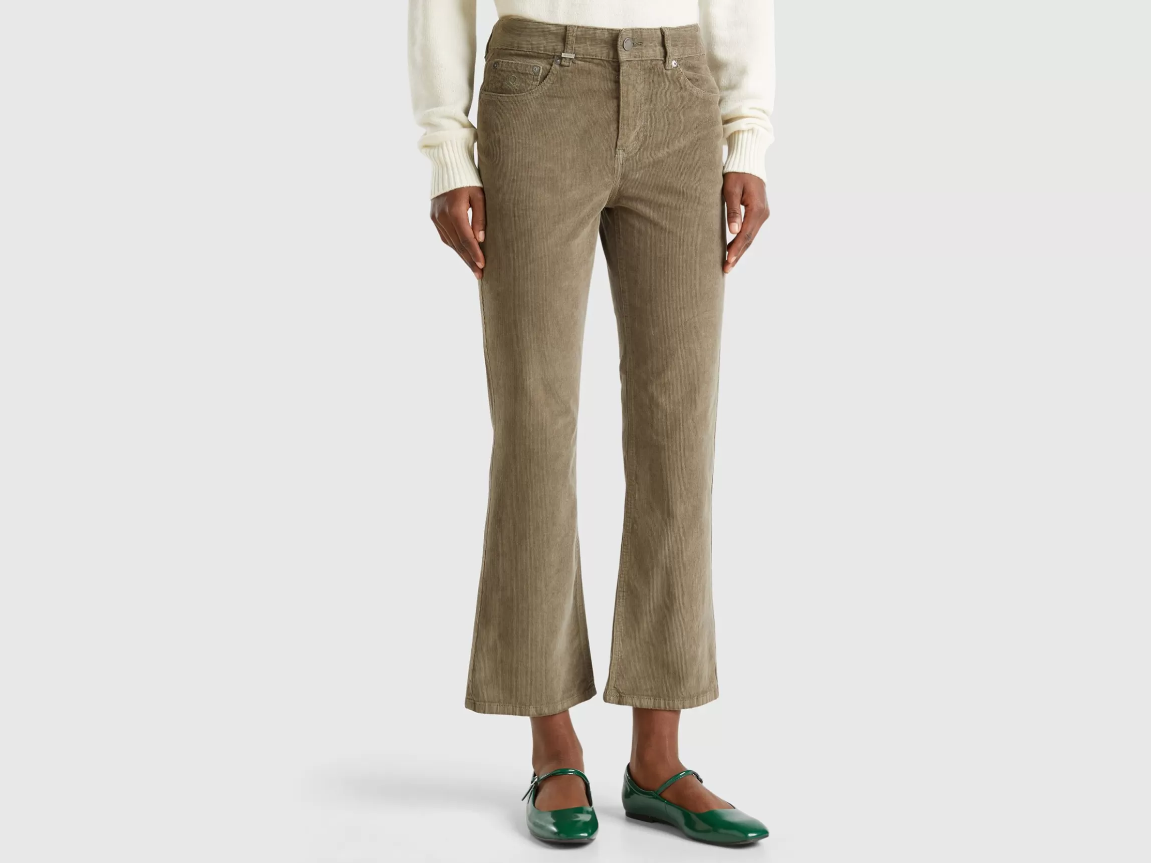 United Colors of Benetton Five pocket velvet trousers