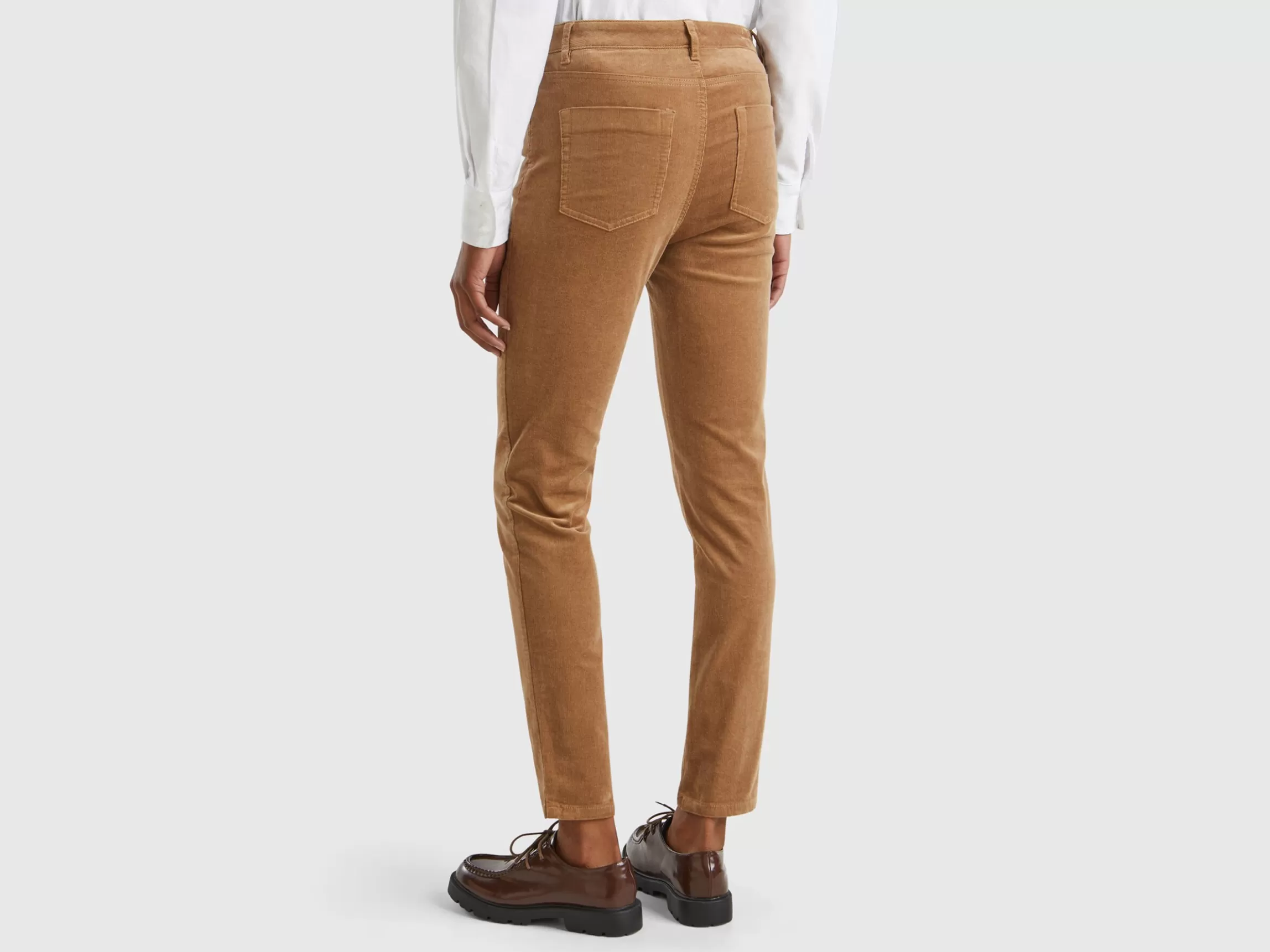 United Colors of Benetton Five pocket velvet trousers