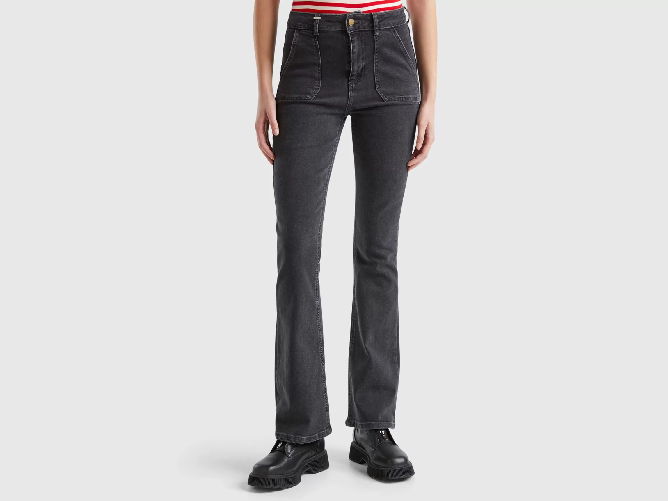 United Colors of Benetton Flare fit jeans