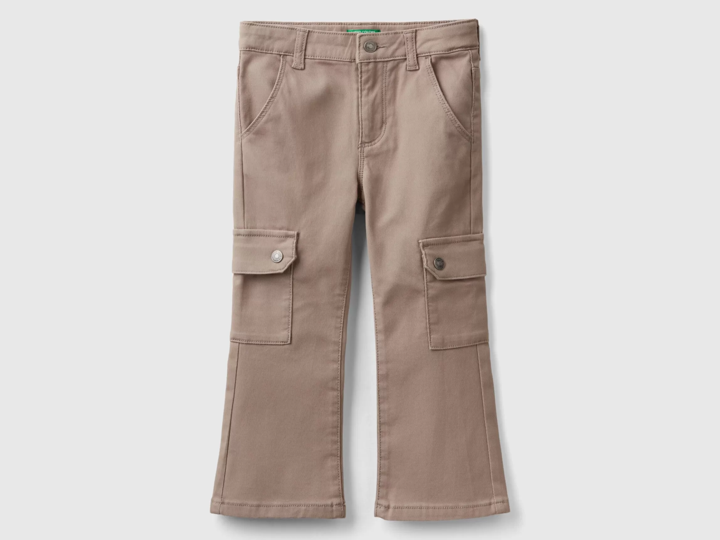 United Colors of Benetton Flared cargo trousers