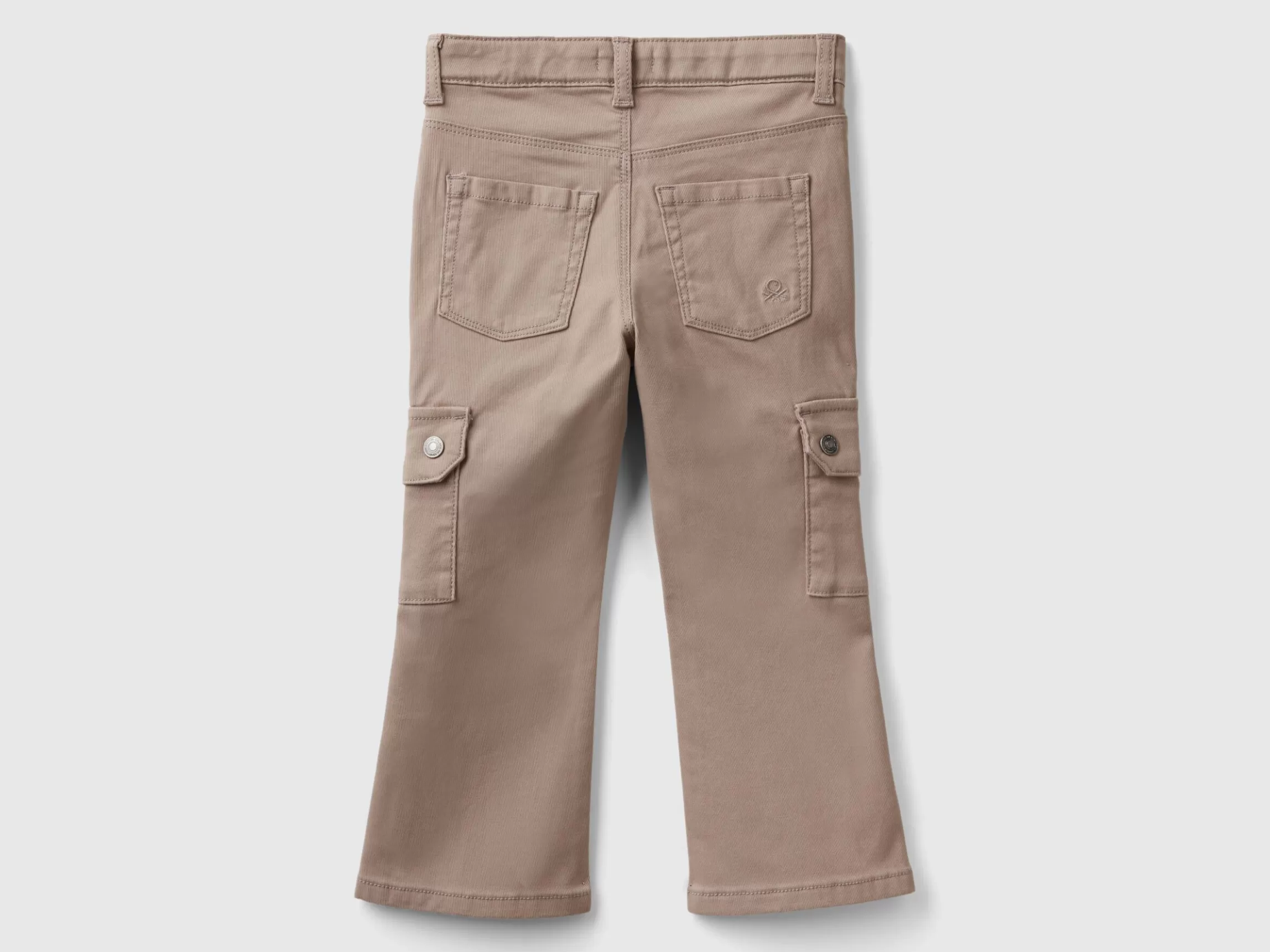 United Colors of Benetton Flared cargo trousers