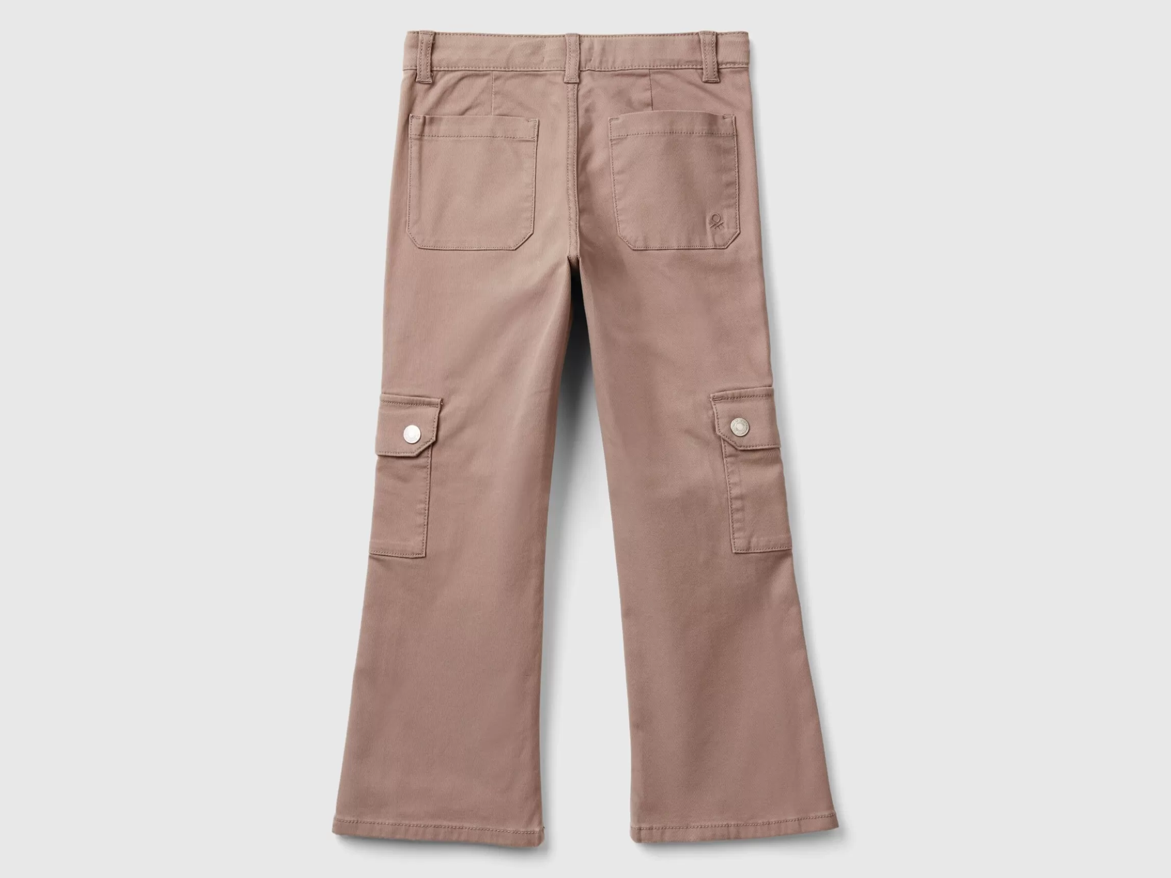 United Colors of Benetton Flared cargo trousers