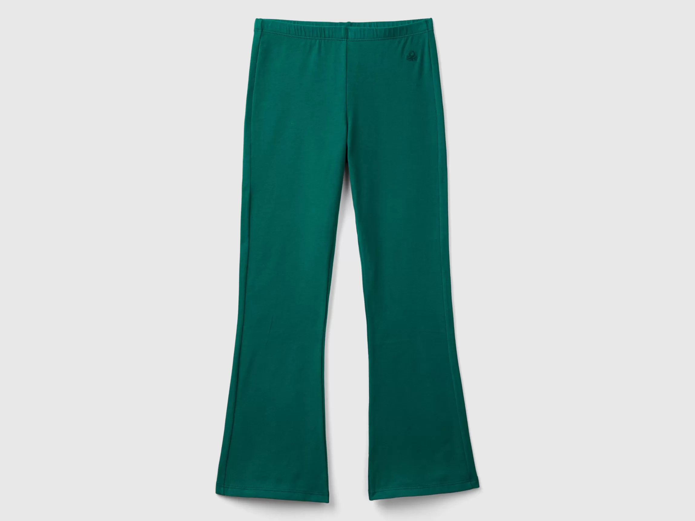 United Colors of Benetton Flared leggings in stretch cotton