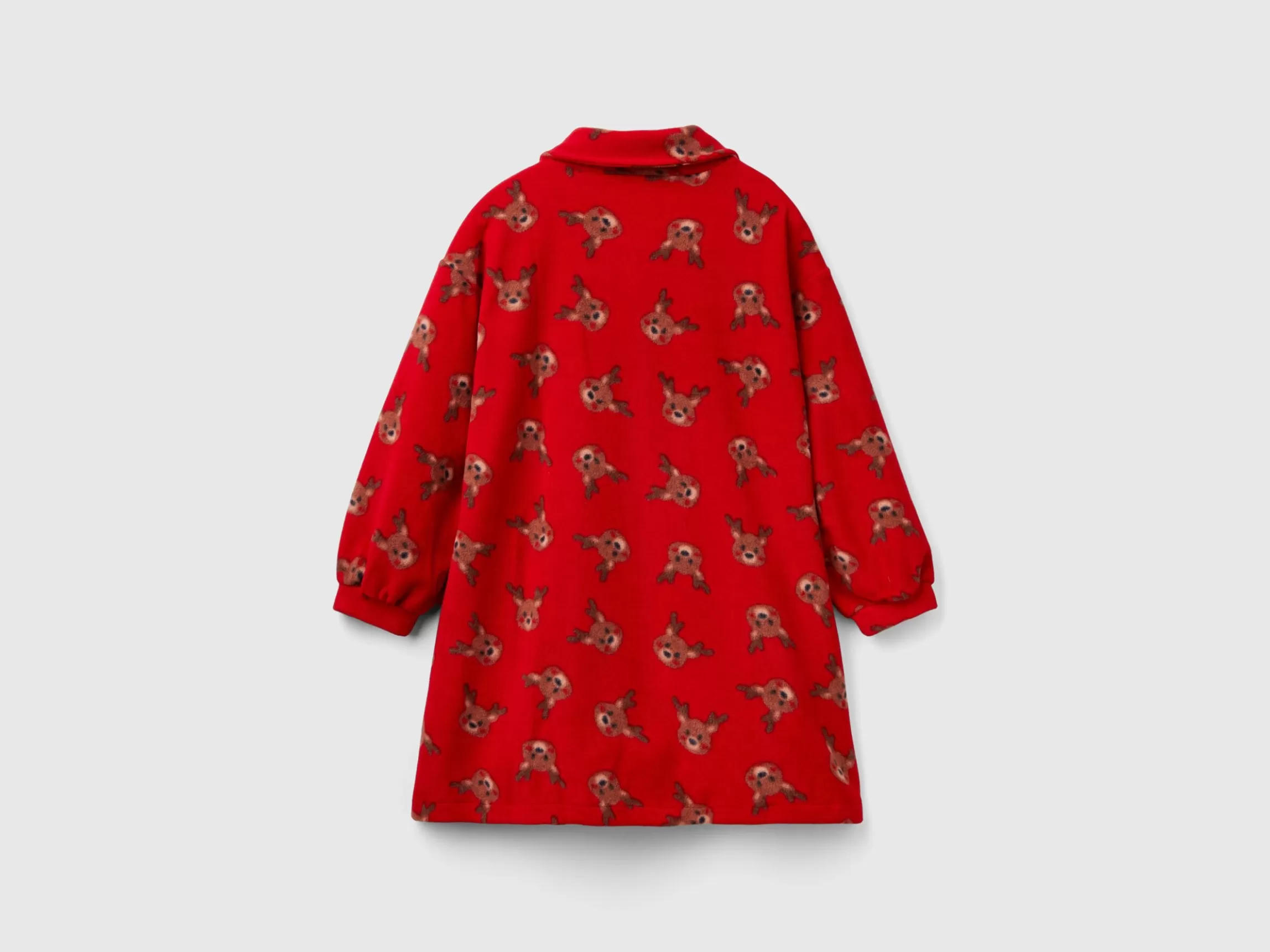 United Colors of Benetton Fleece robe with reindeer