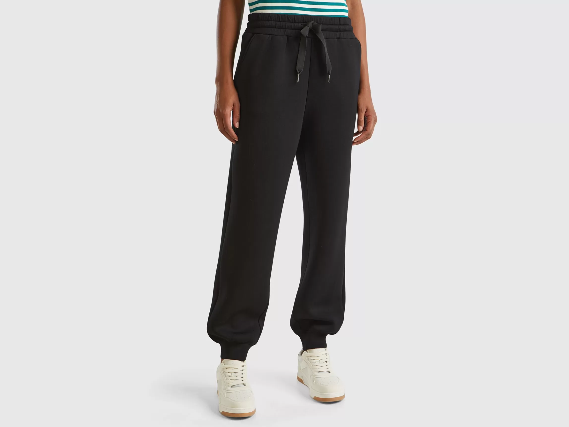 United Colors of Benetton Flowy trousers with drawstring