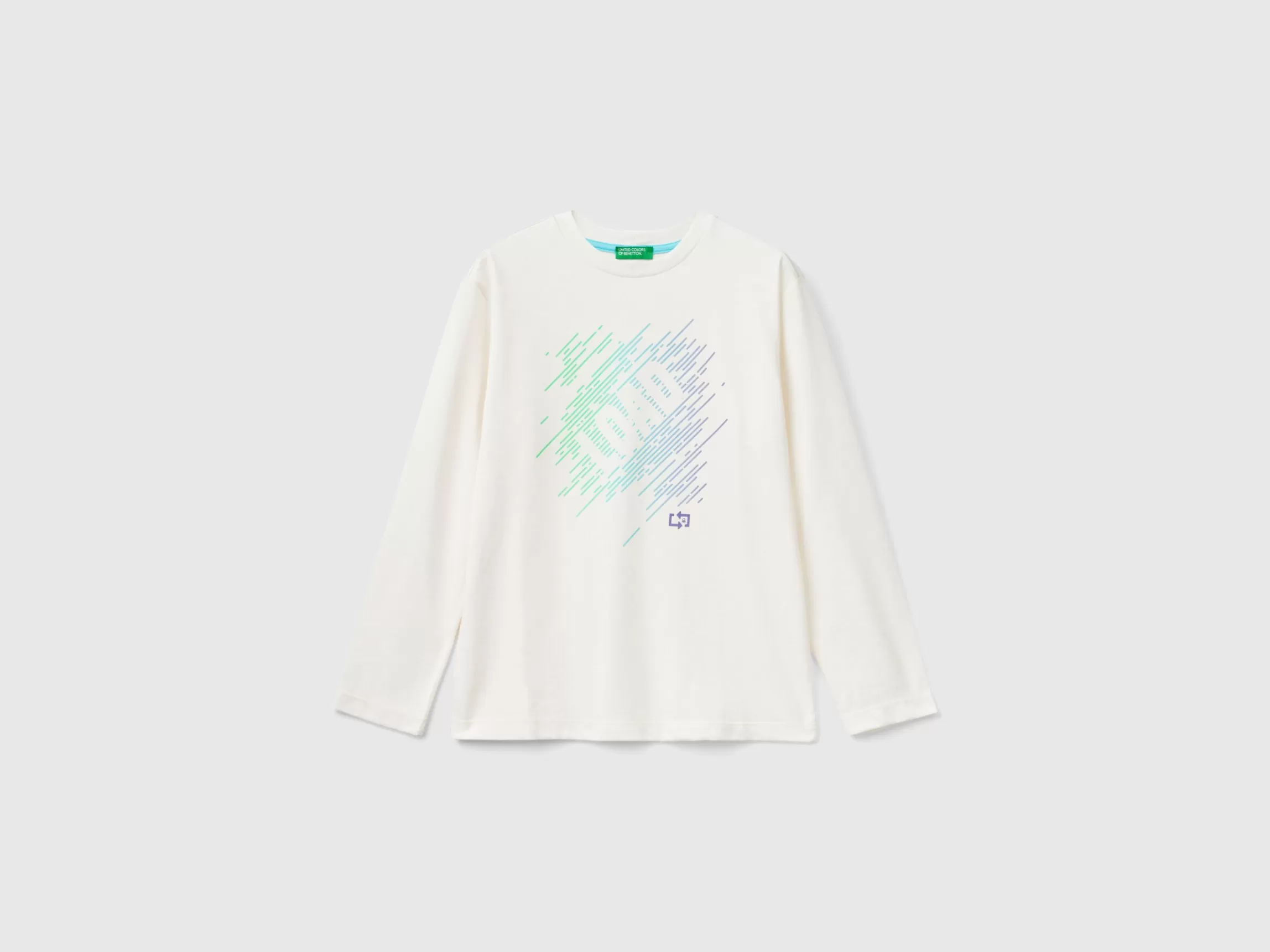 United Colors of Benetton Gamer t-shirt in cotton blend