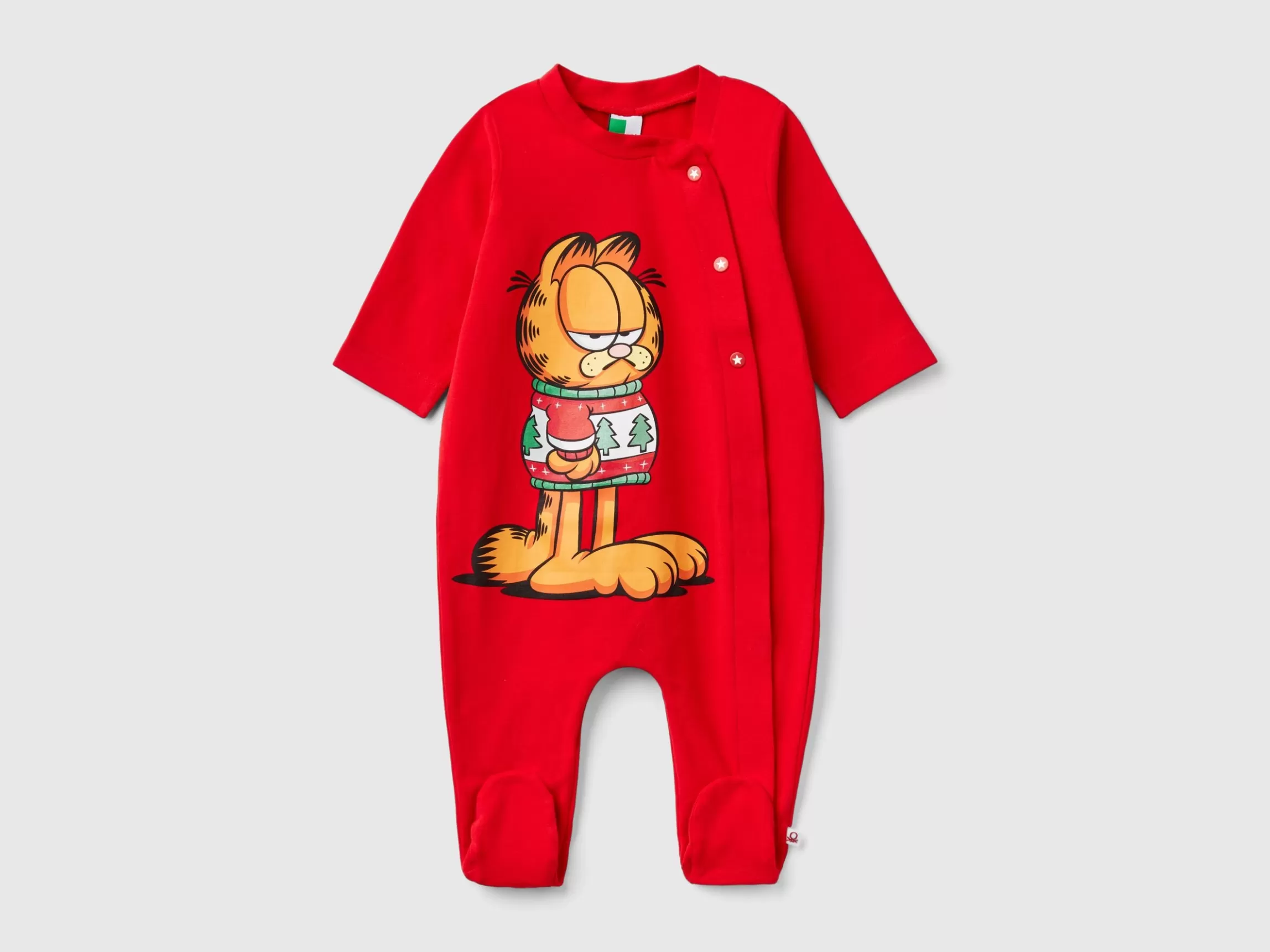 United Colors of Benetton Garfield ©2024 by Paws, Inc. long onesie