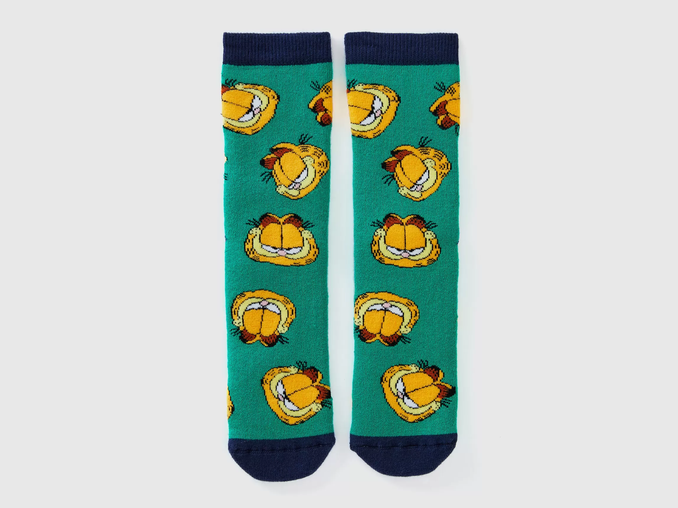 United Colors of Benetton Garfield ©2024 by Paws, Inc. non-slip socks