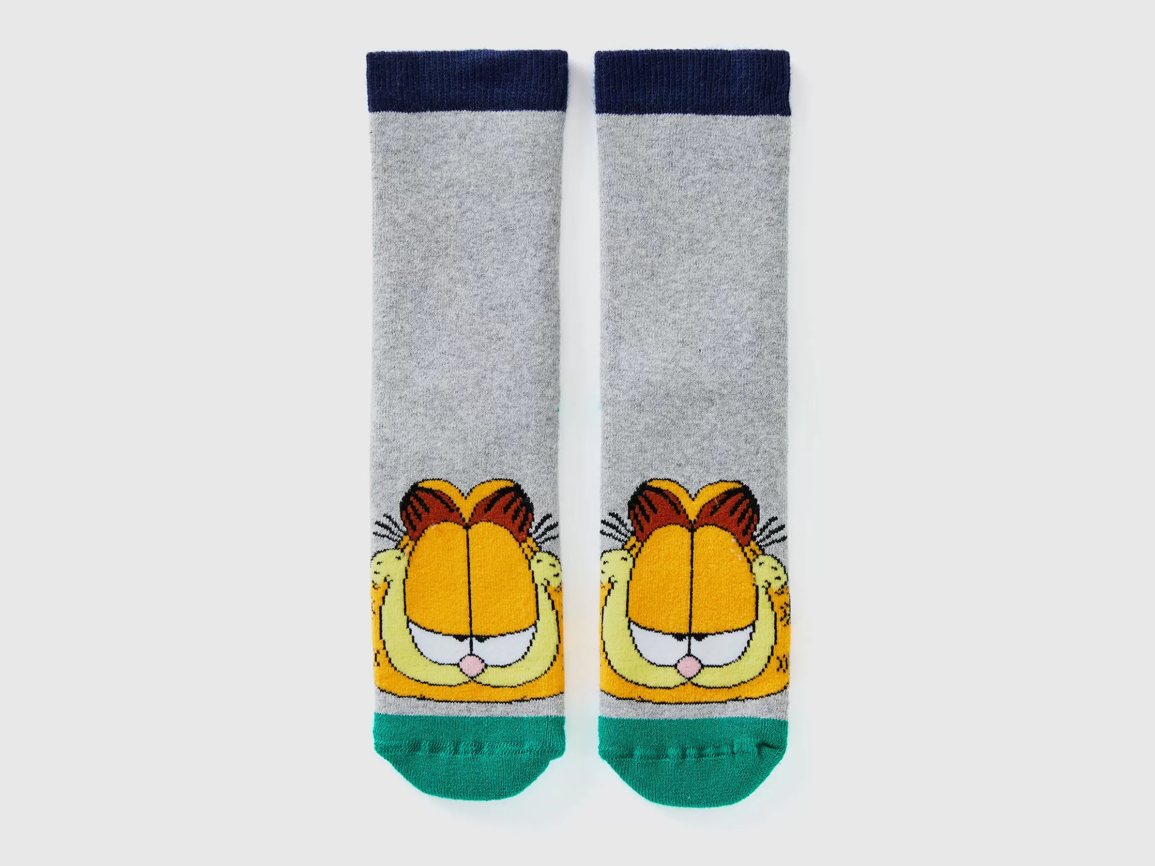 United Colors of Benetton Garfield ©2024 by Paws, Inc. non-slip socks