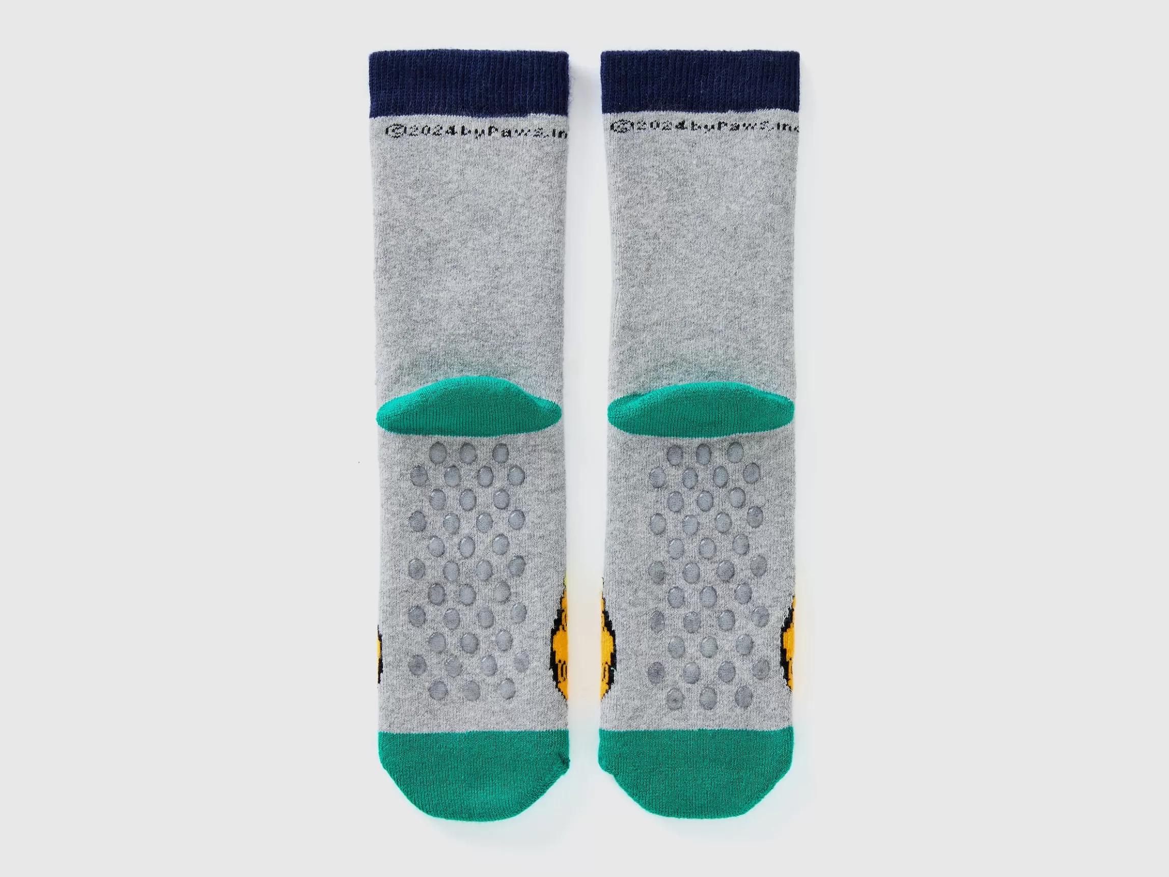 United Colors of Benetton Garfield ©2024 by Paws, Inc. non-slip socks
