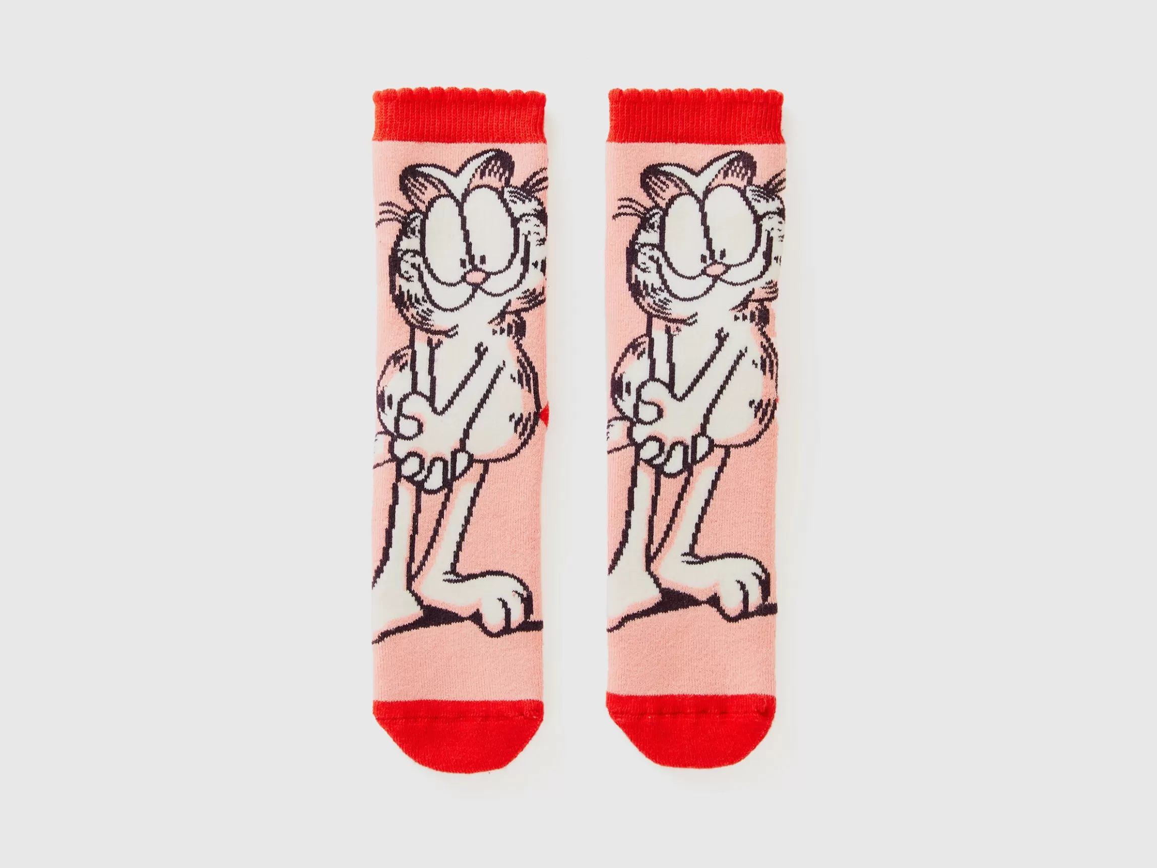 United Colors of Benetton Garfield non-slip socks ©2024 by Paws, Inc.