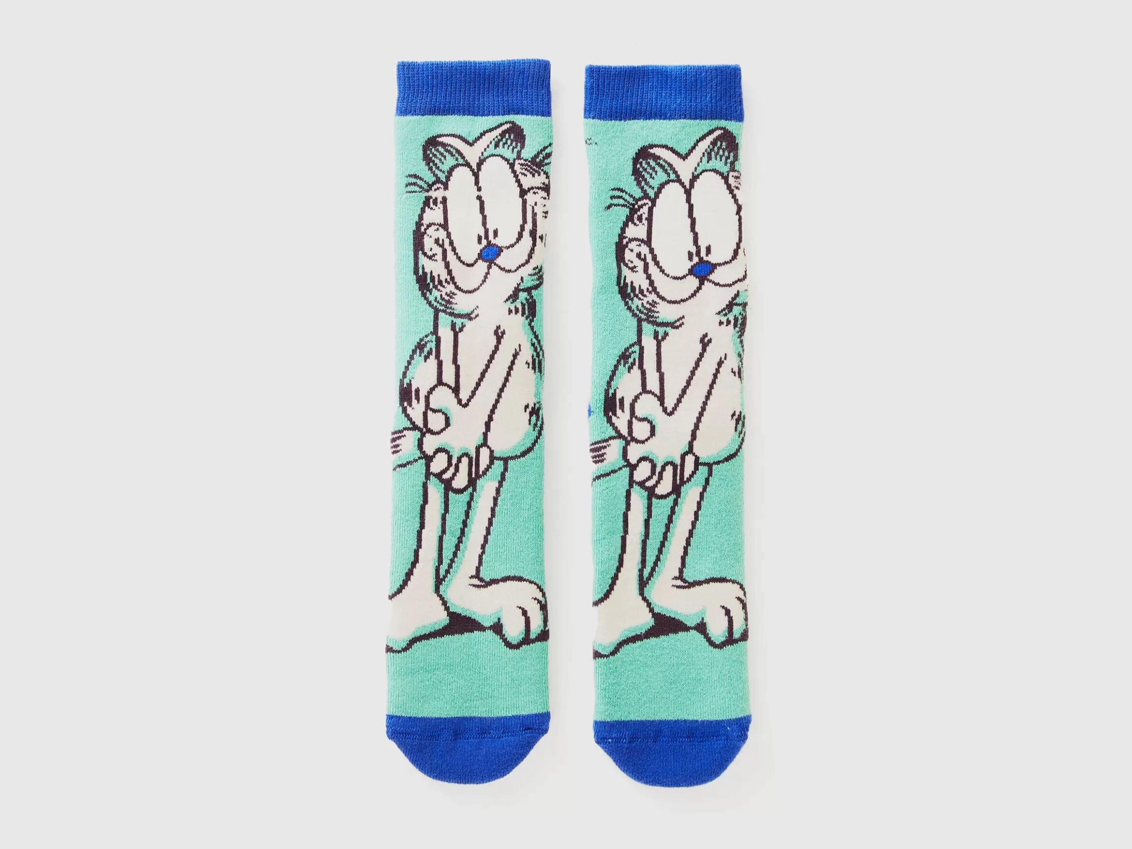 United Colors of Benetton Garfield non-slip socks ©2024 by Paws, Inc.