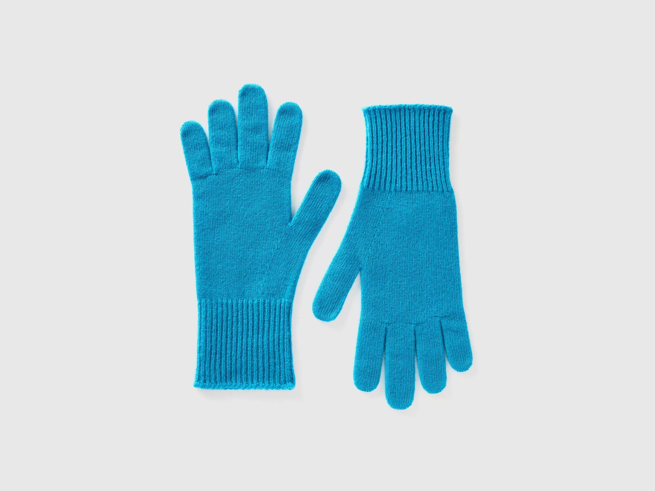 United Colors of Benetton Gloves in pure Merino wool