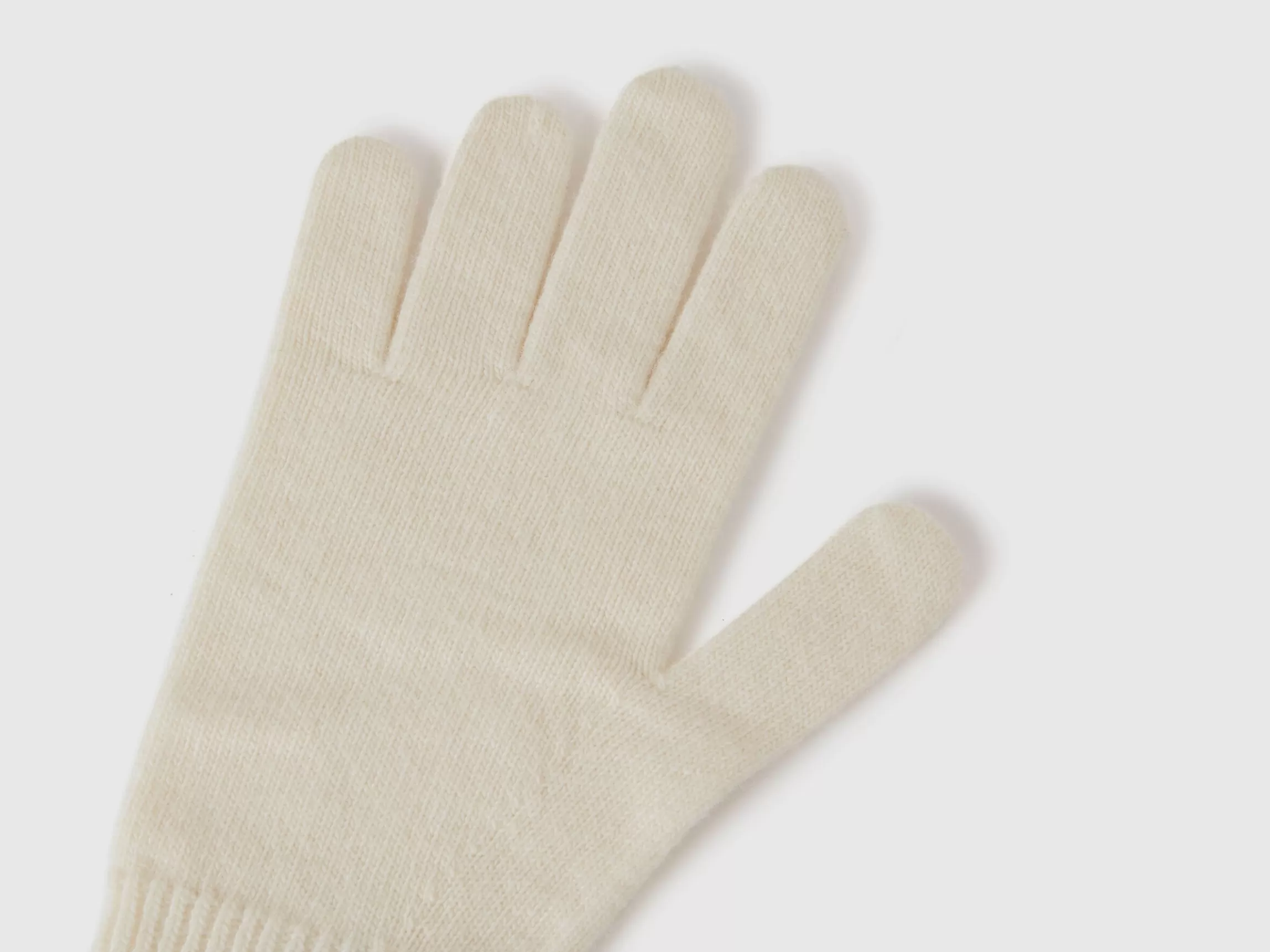 United Colors of Benetton Gloves in pure Merino wool