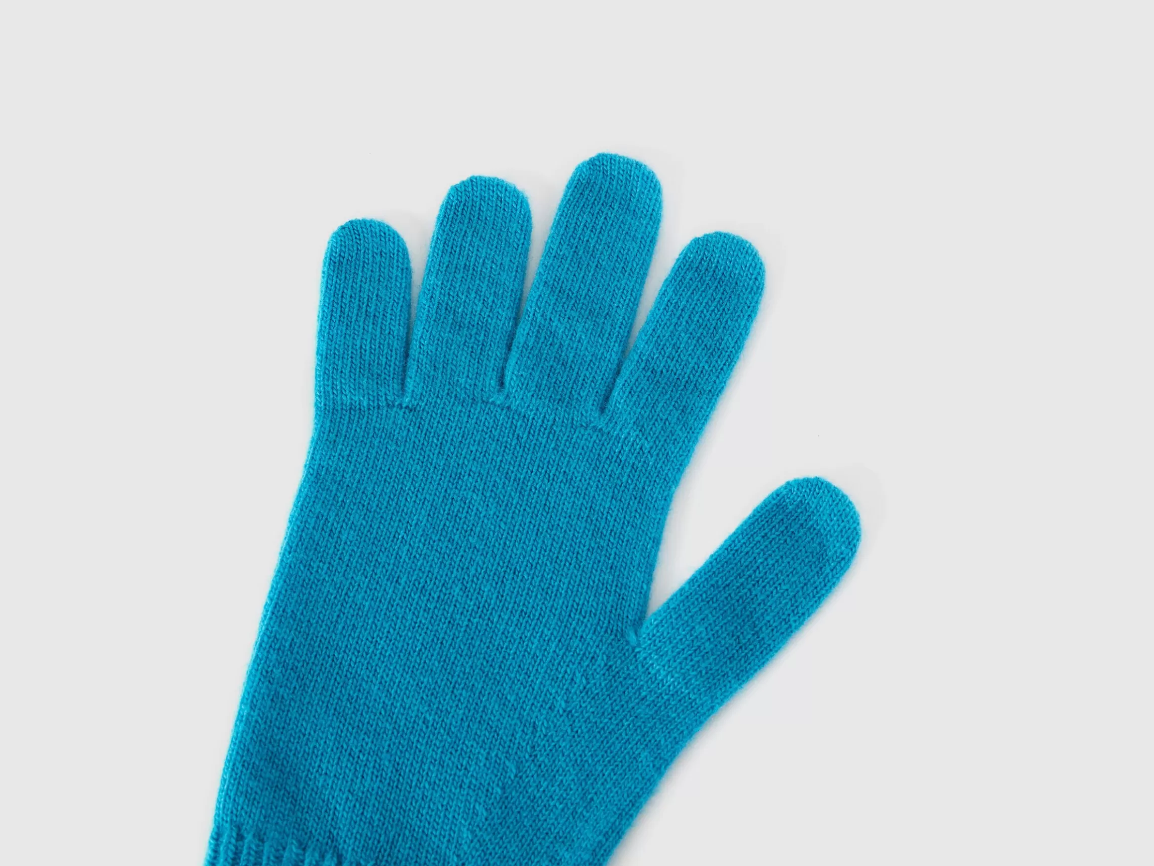 United Colors of Benetton Gloves in pure Merino wool