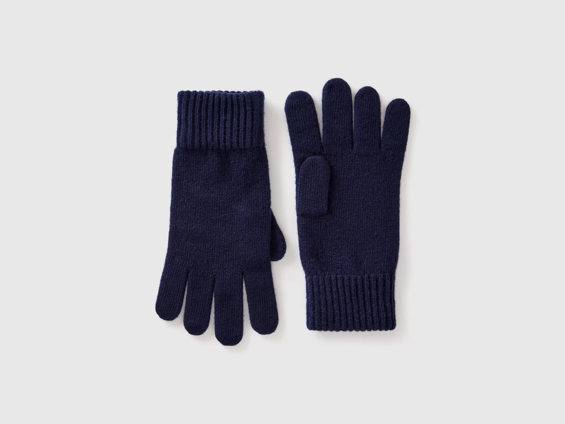 United Colors of Benetton Gloves in pure virgin wool