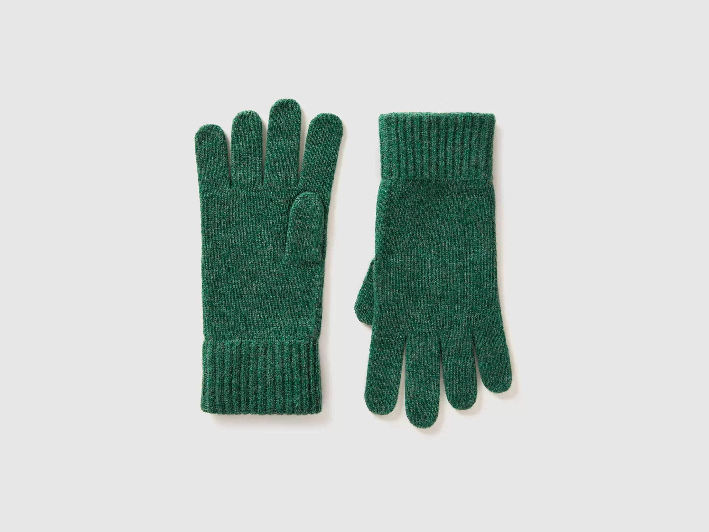 United Colors of Benetton Gloves in pure virgin wool