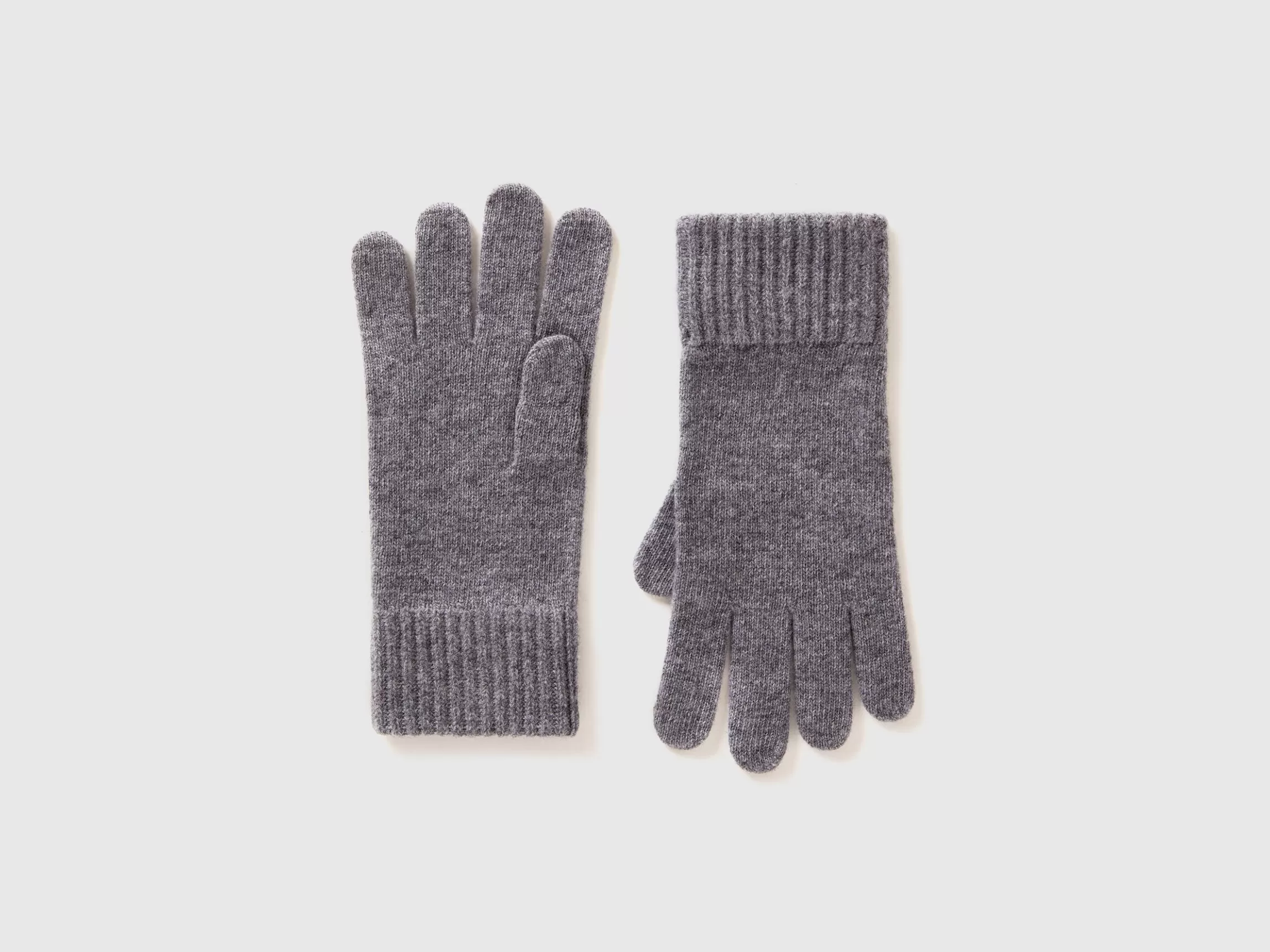 United Colors of Benetton Gloves in pure virgin wool