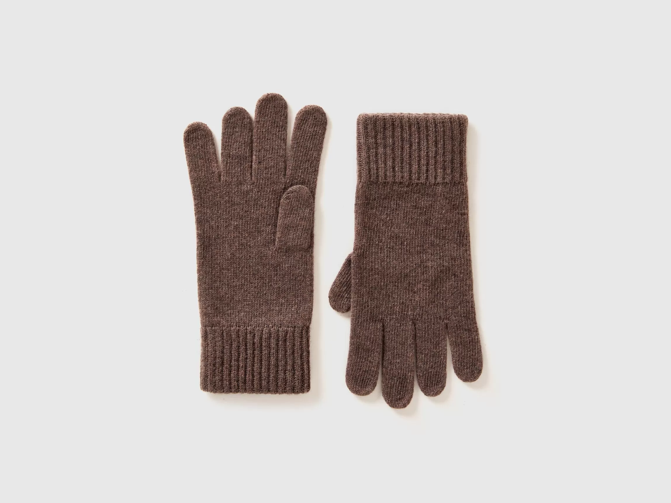 United Colors of Benetton Gloves in pure virgin wool