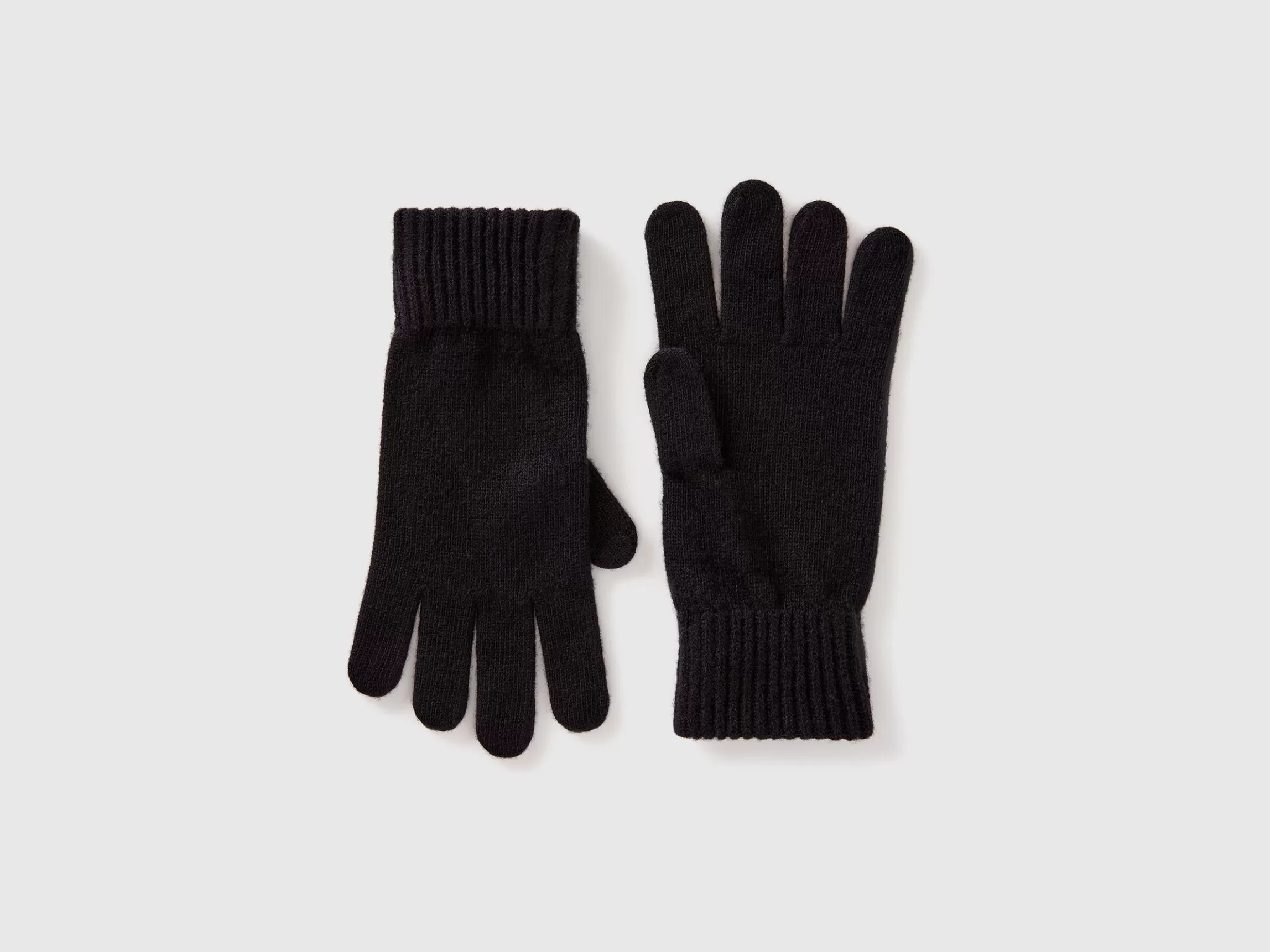 United Colors of Benetton Gloves in pure virgin wool