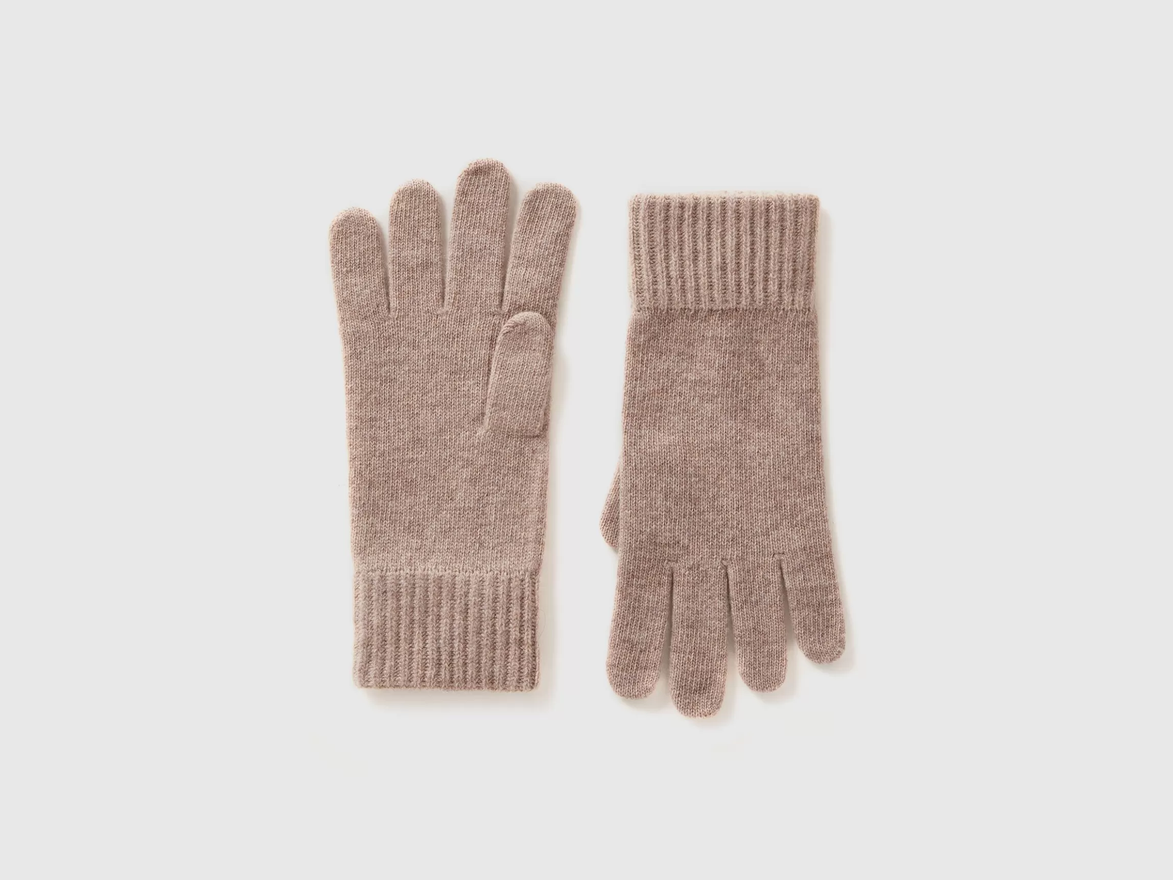 United Colors of Benetton Gloves in pure virgin wool