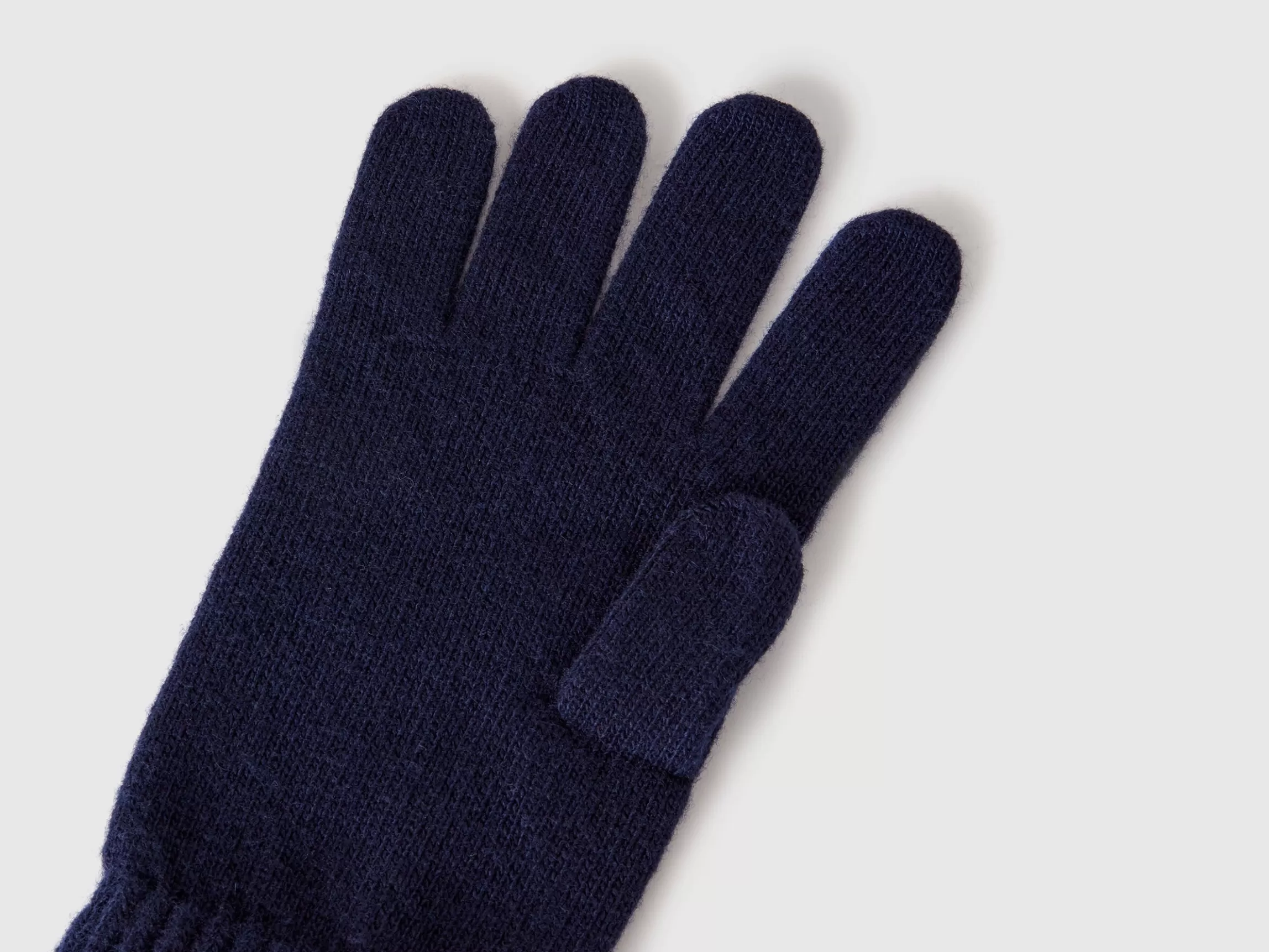 United Colors of Benetton Gloves in pure virgin wool