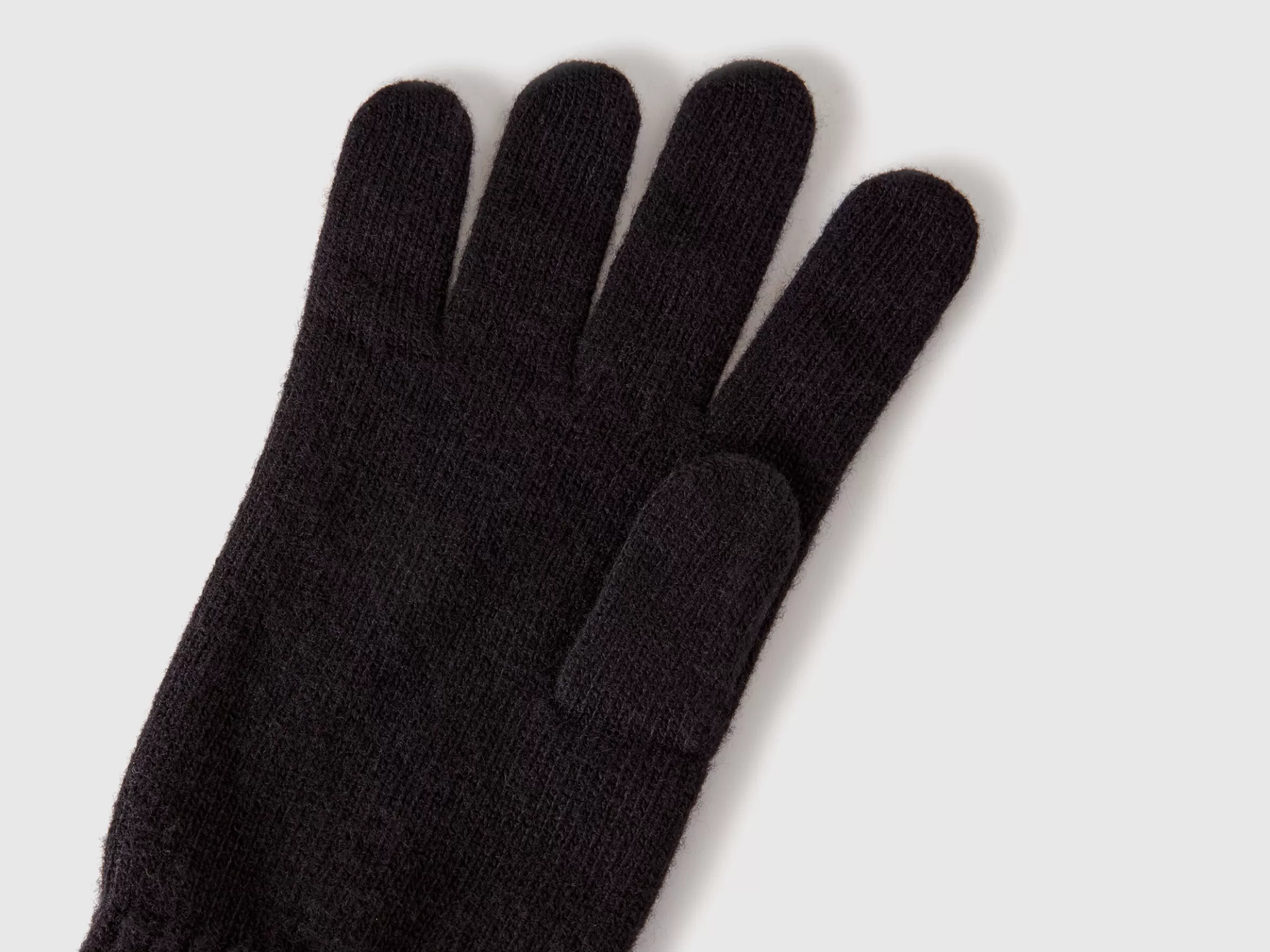 United Colors of Benetton Gloves in pure virgin wool