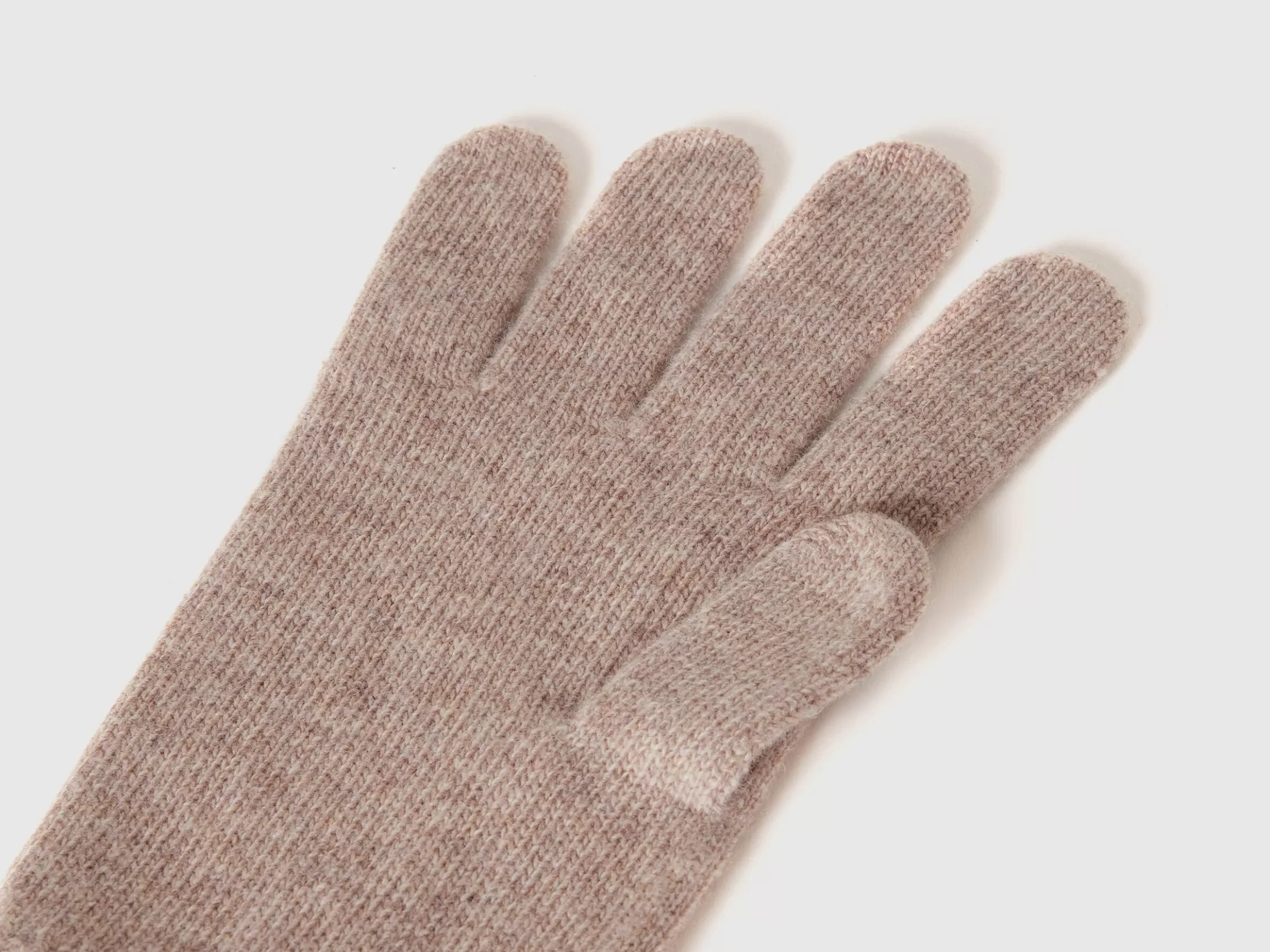 United Colors of Benetton Gloves in pure virgin wool