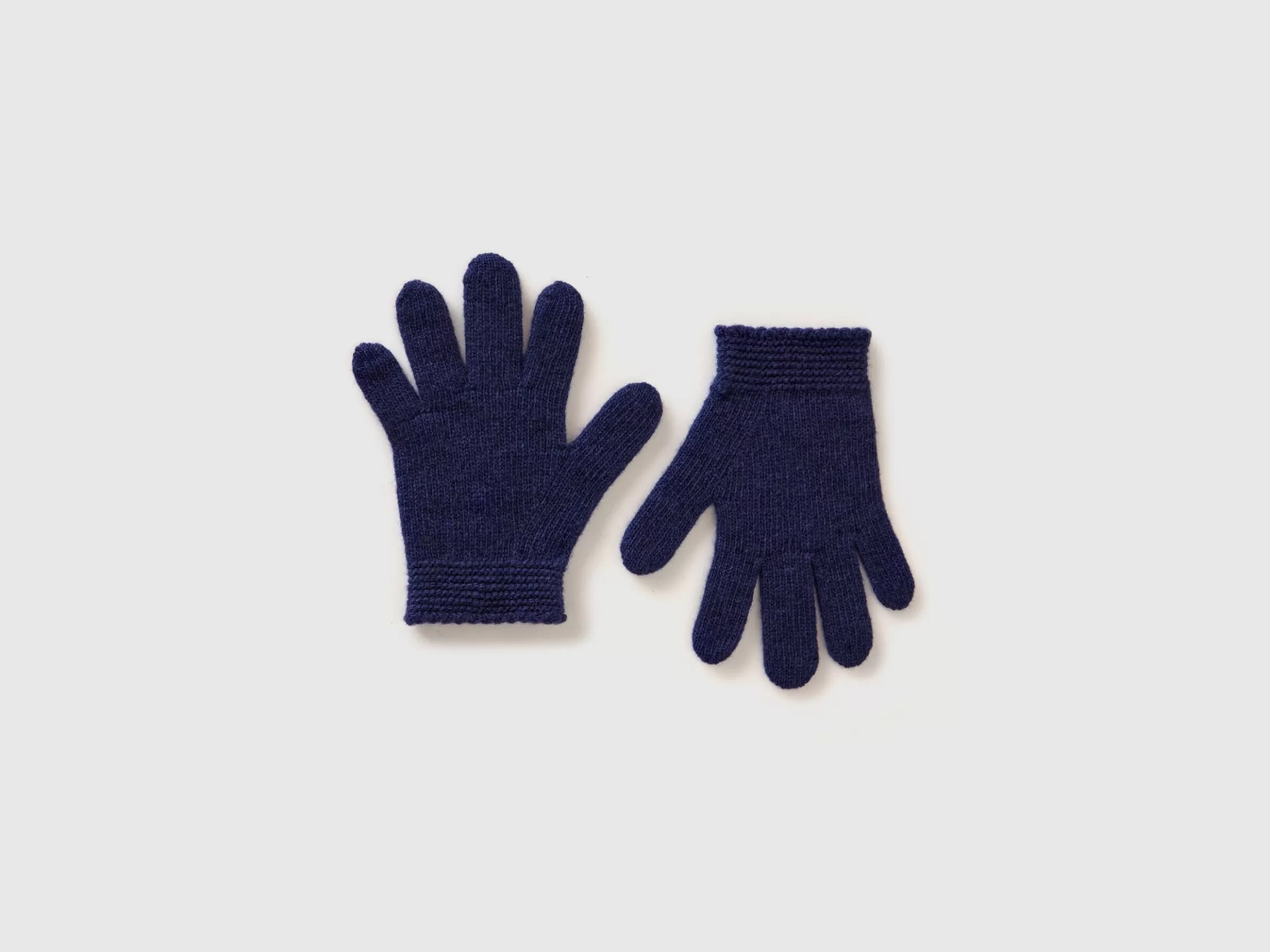 United Colors of Benetton Gloves in stretch wool blend