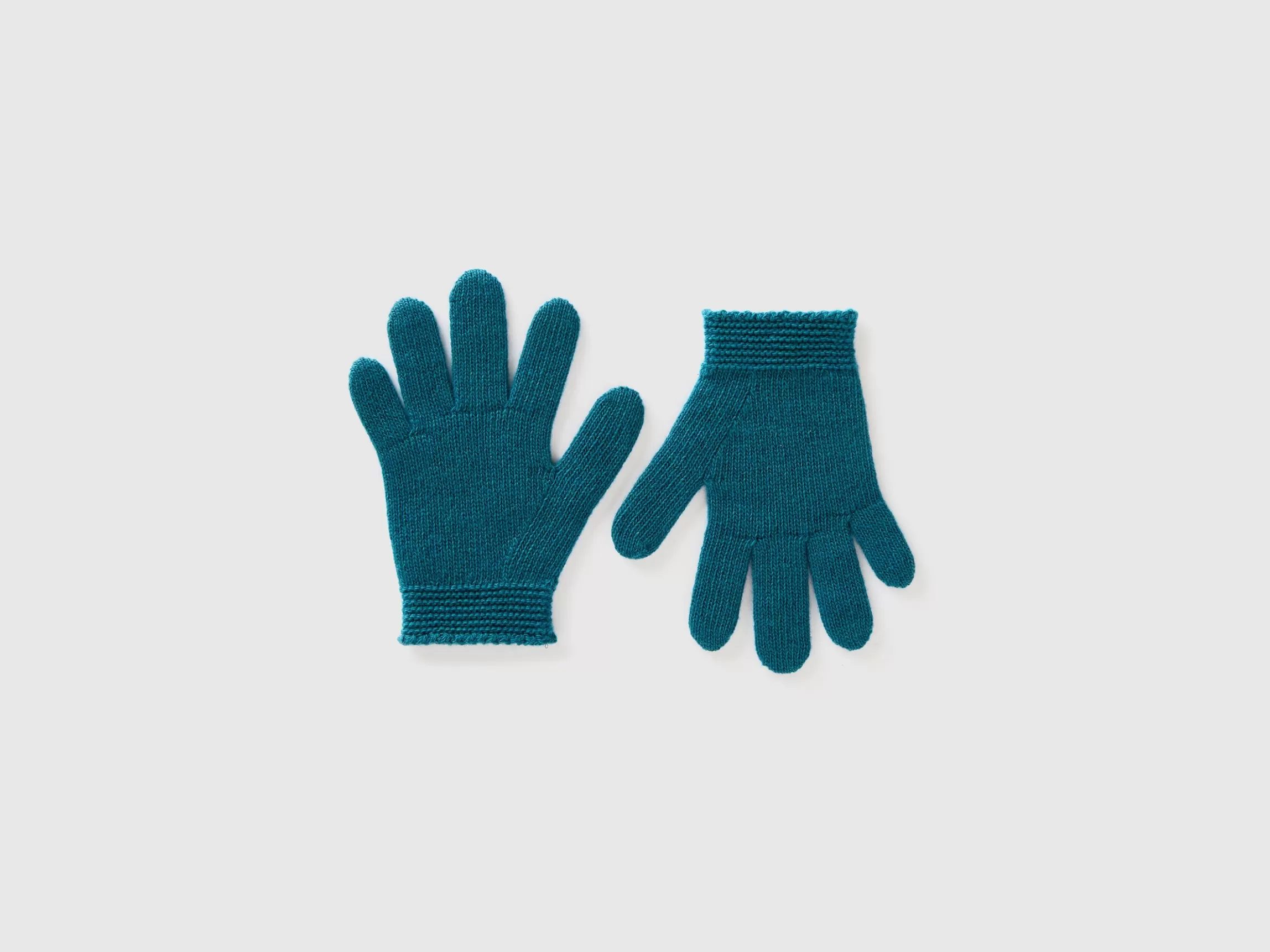 United Colors of Benetton Gloves in stretch wool blend