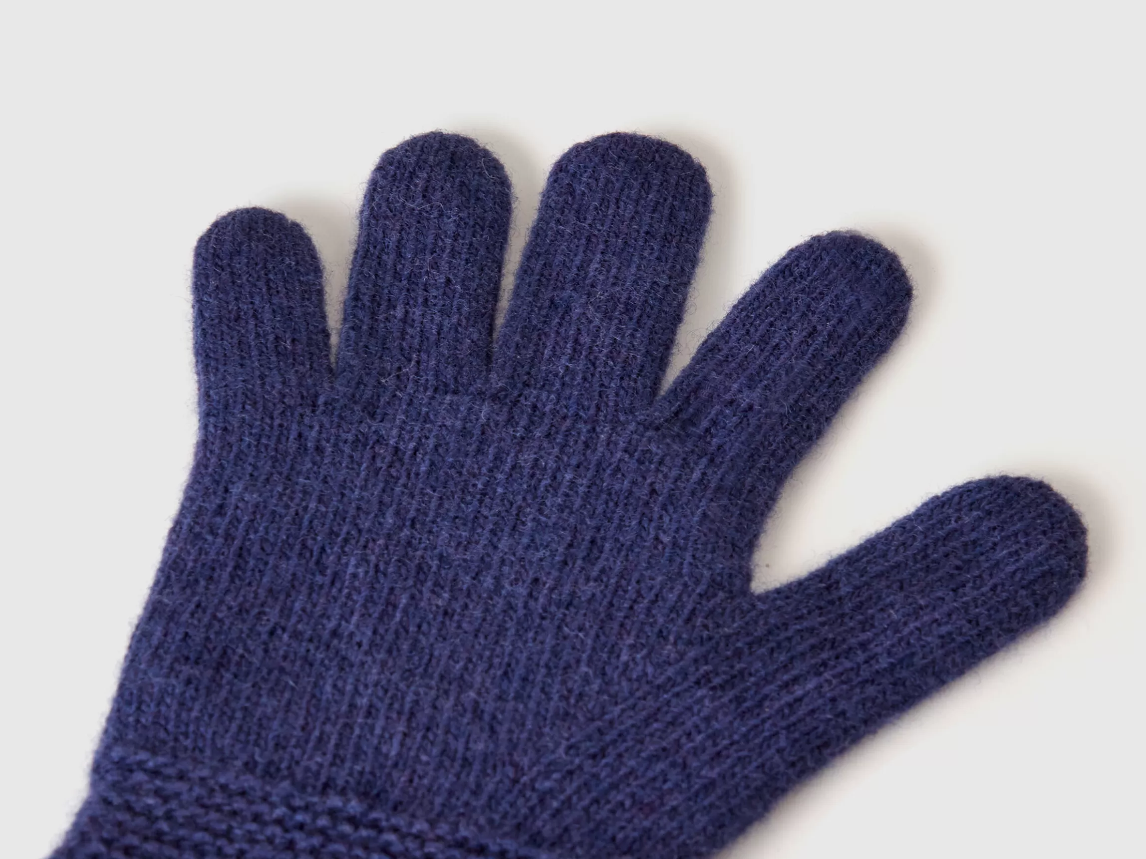 United Colors of Benetton Gloves in stretch wool blend