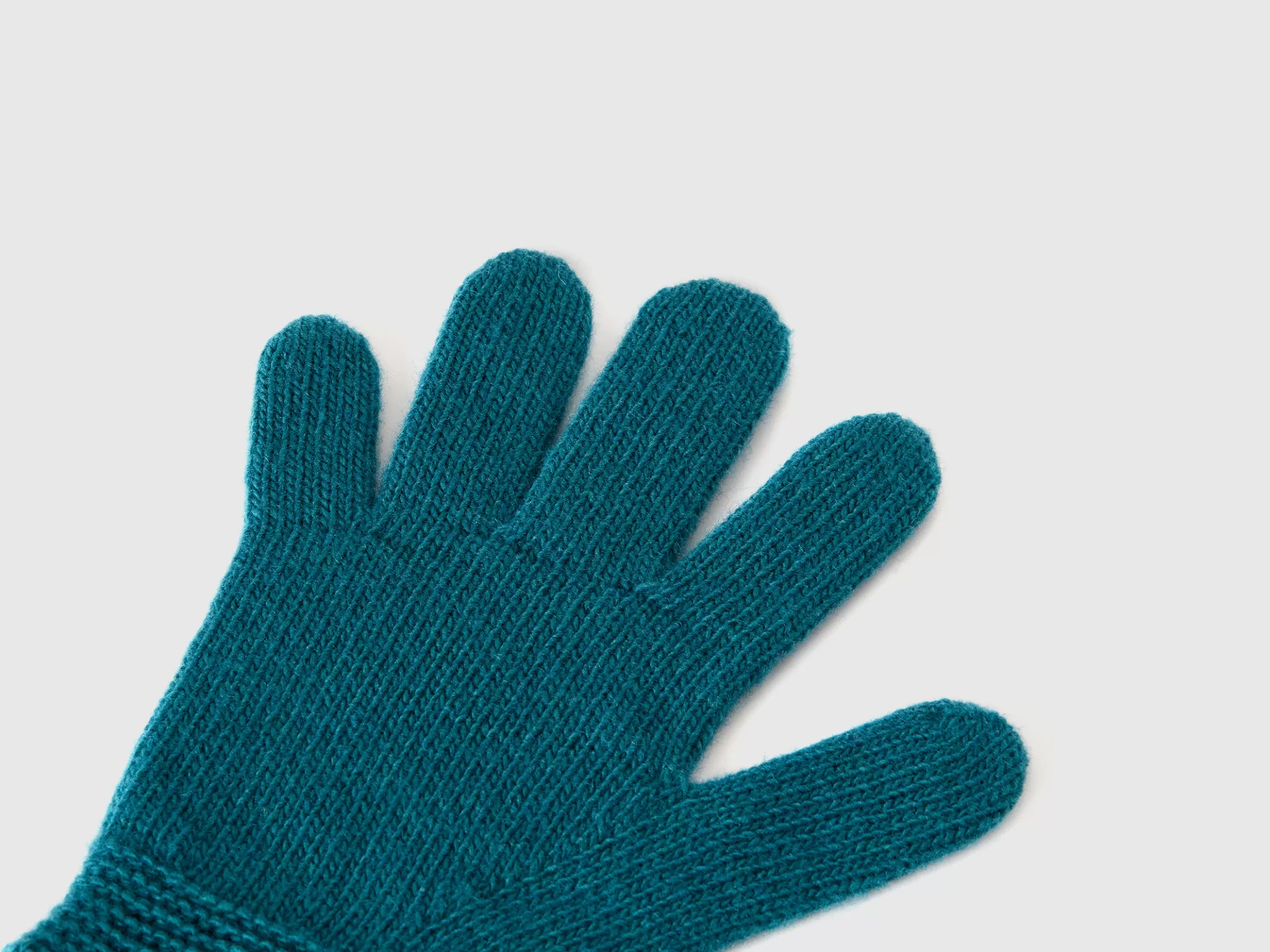 United Colors of Benetton Gloves in stretch wool blend