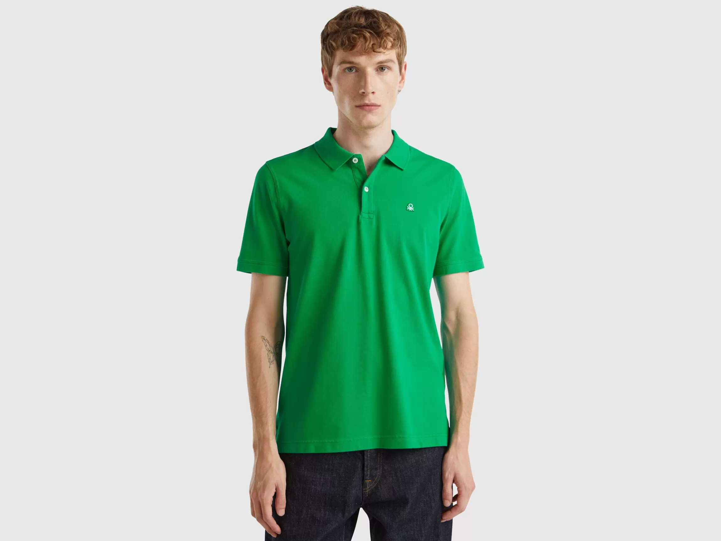 United Colors of Benetton slim fit polo