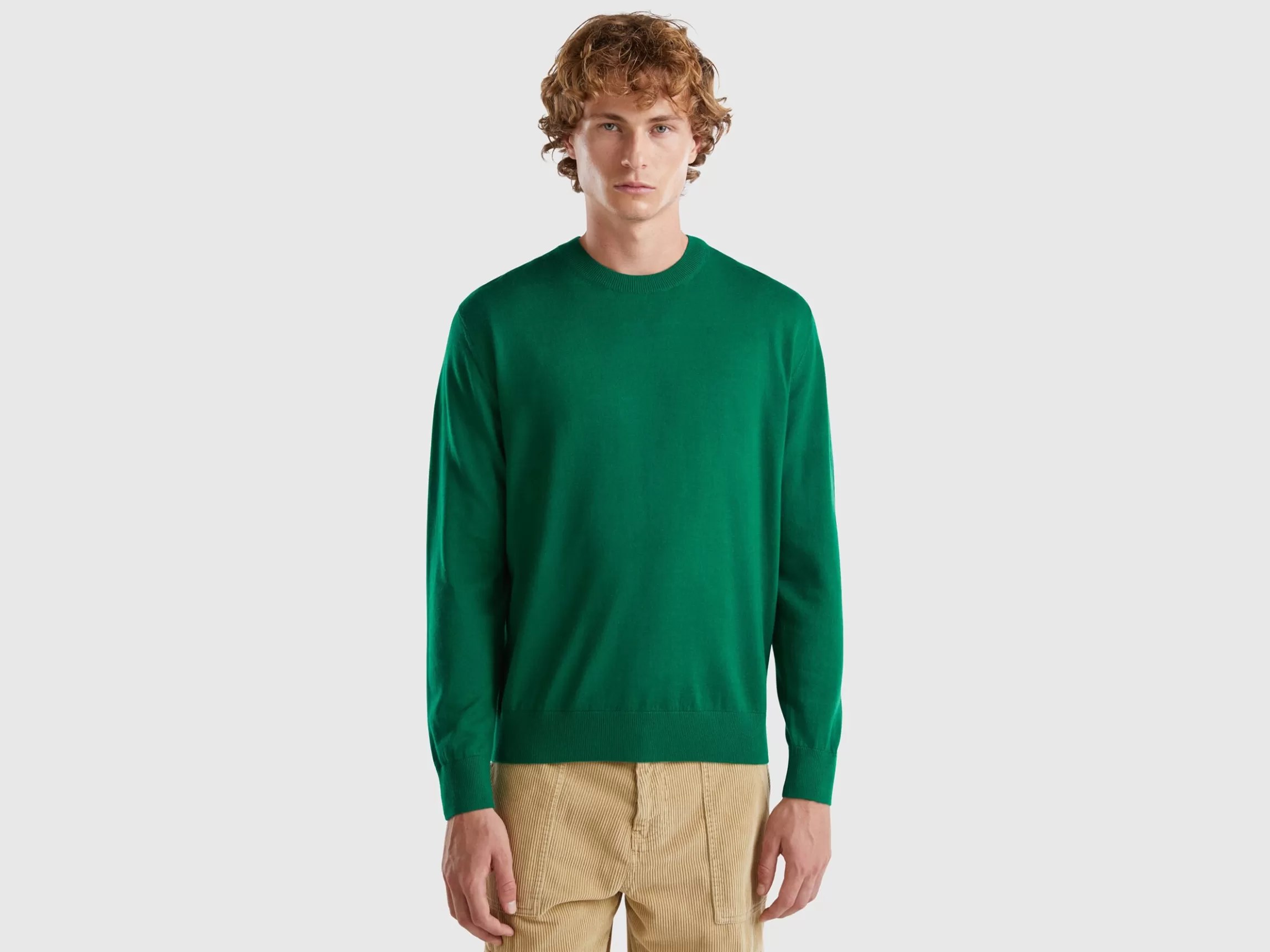 United Colors of Benetton sweater in pure Merino wool