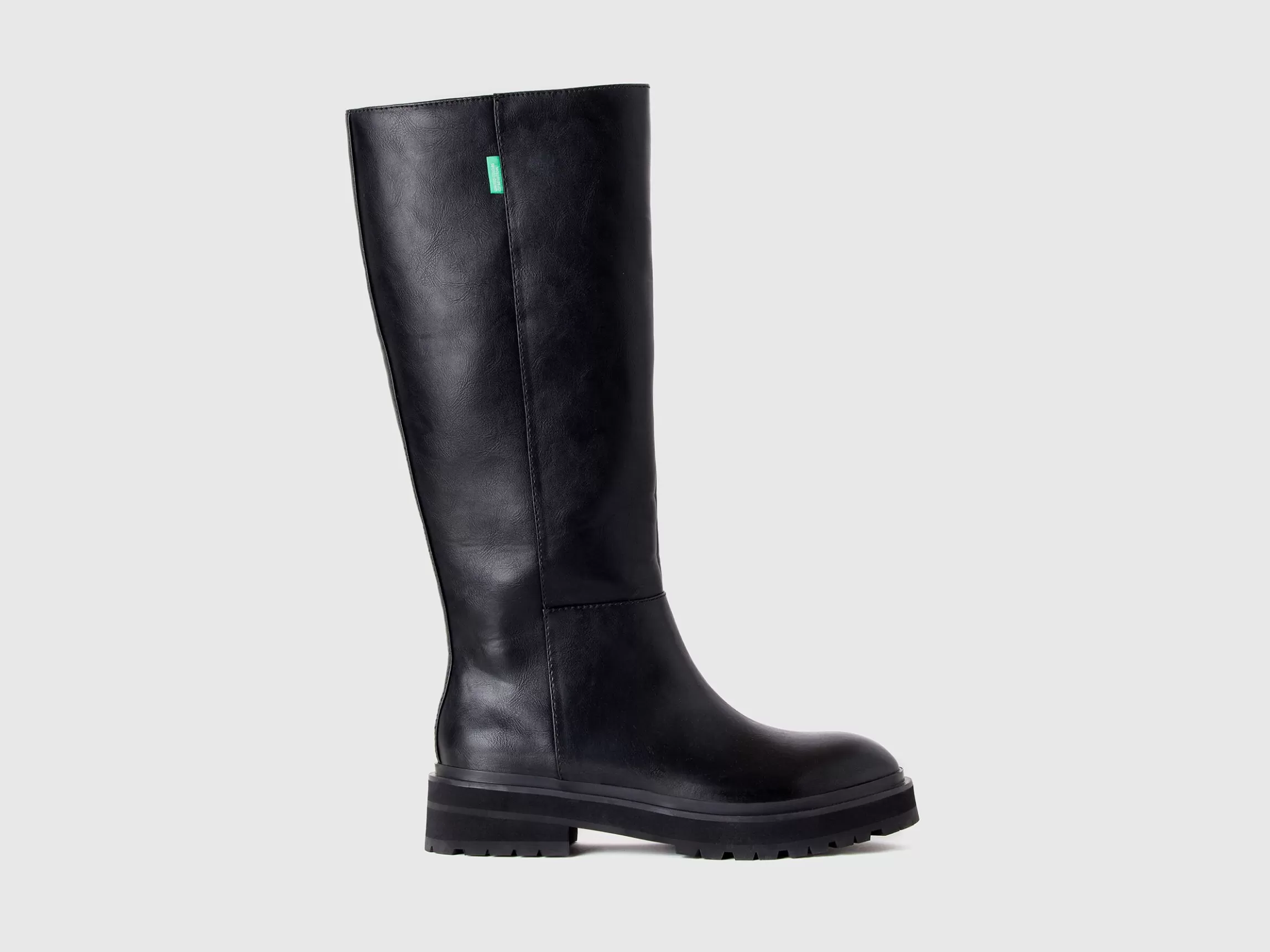 United Colors of Benetton High boots in imitation leather