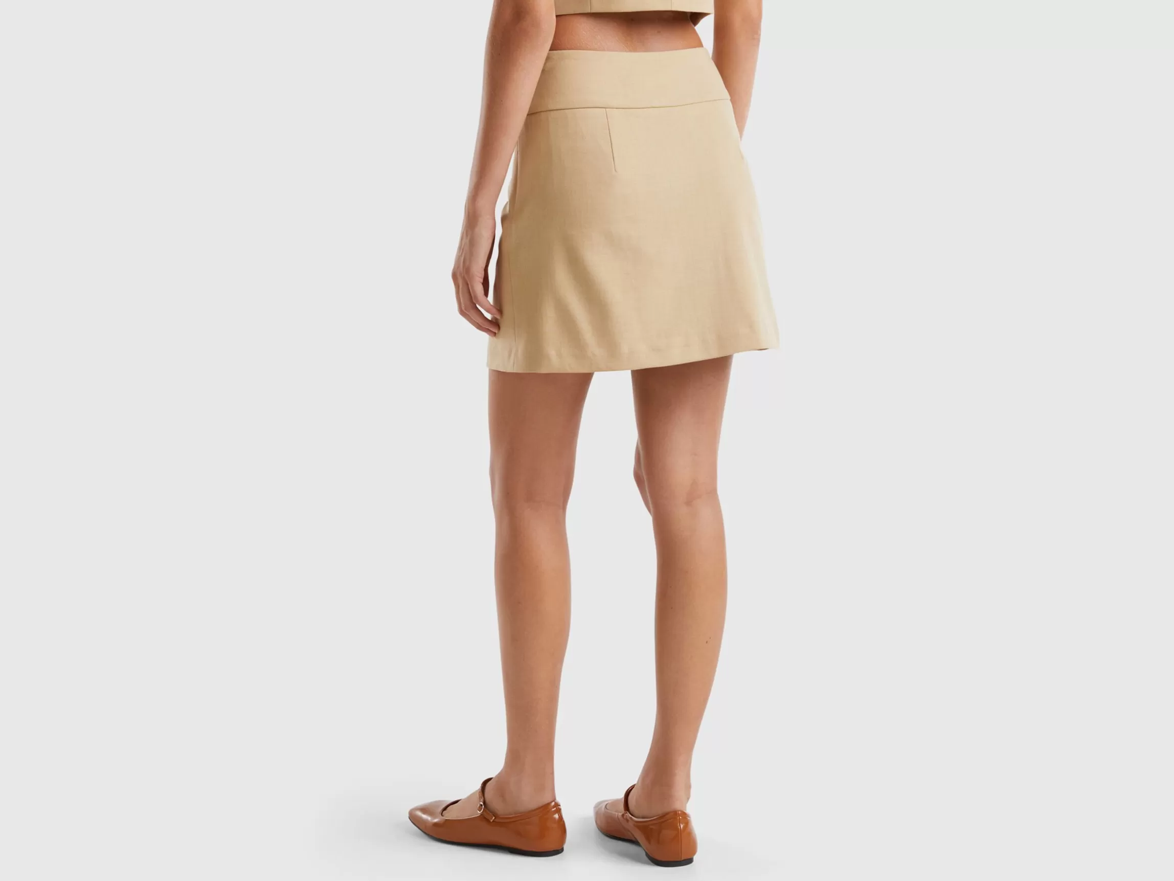 United Colors of Benetton High-waisted mini skirt