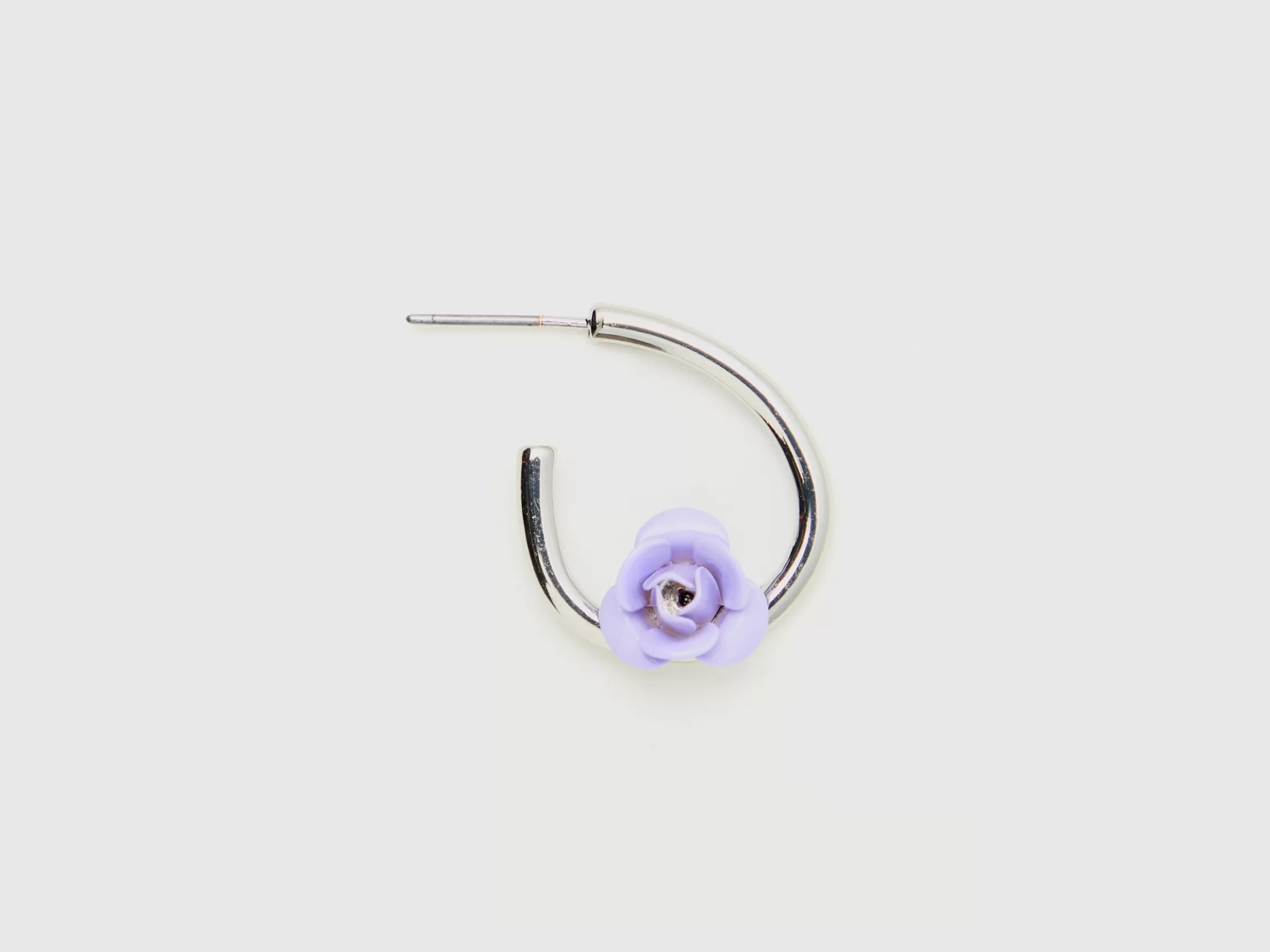 United Colors of Benetton Hoop earrings with roses