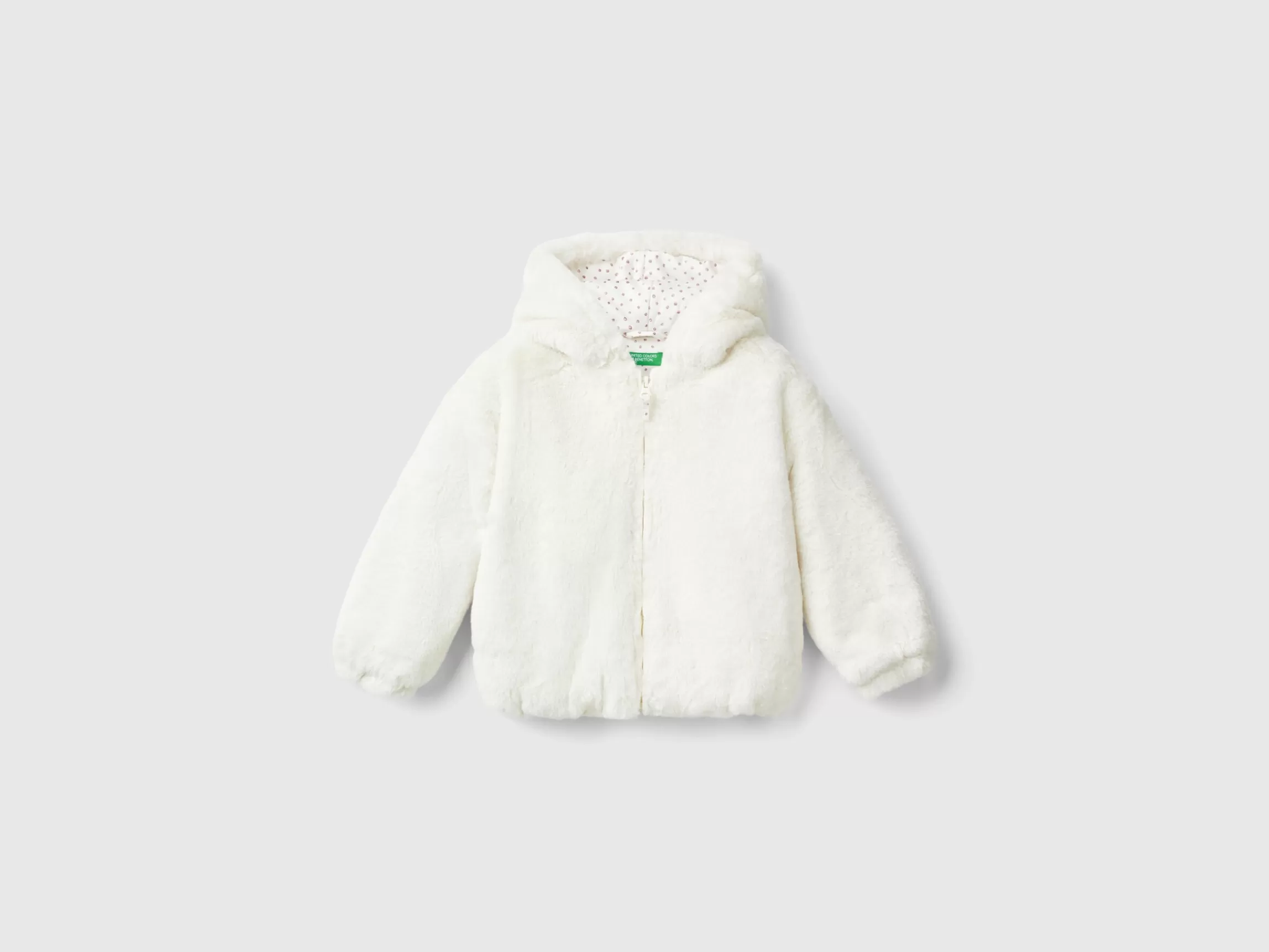 United Colors of Benetton Jacket in faux fur