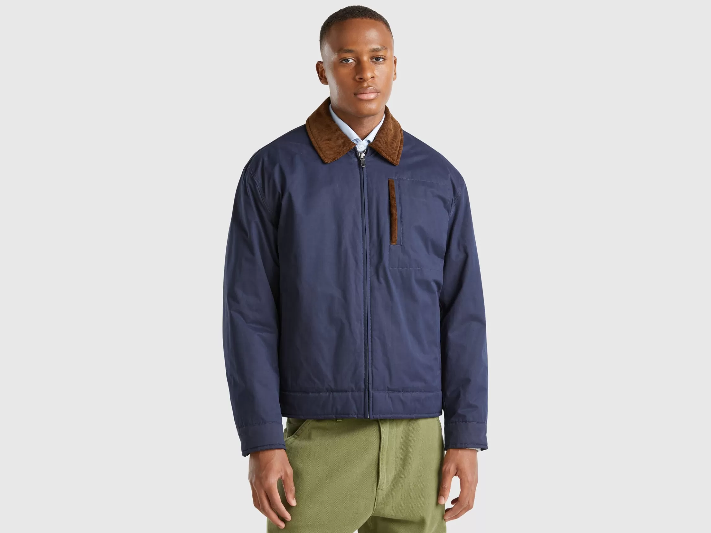 United Colors of Benetton Jacket with check lining