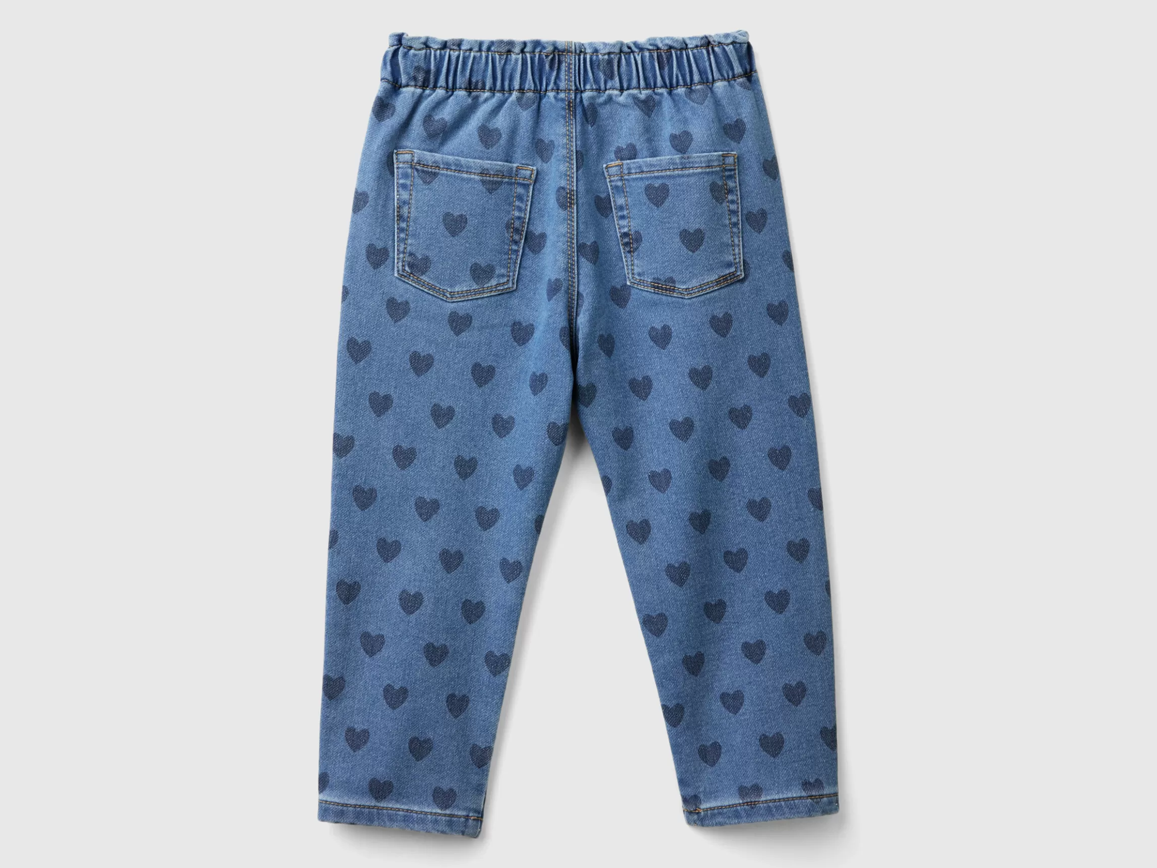 United Colors of Benetton jeans with hearts