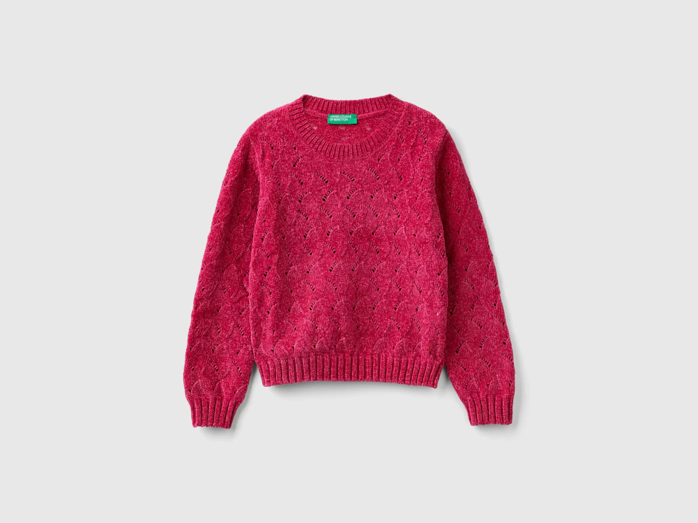 United Colors of Benetton Knit chenille sweater