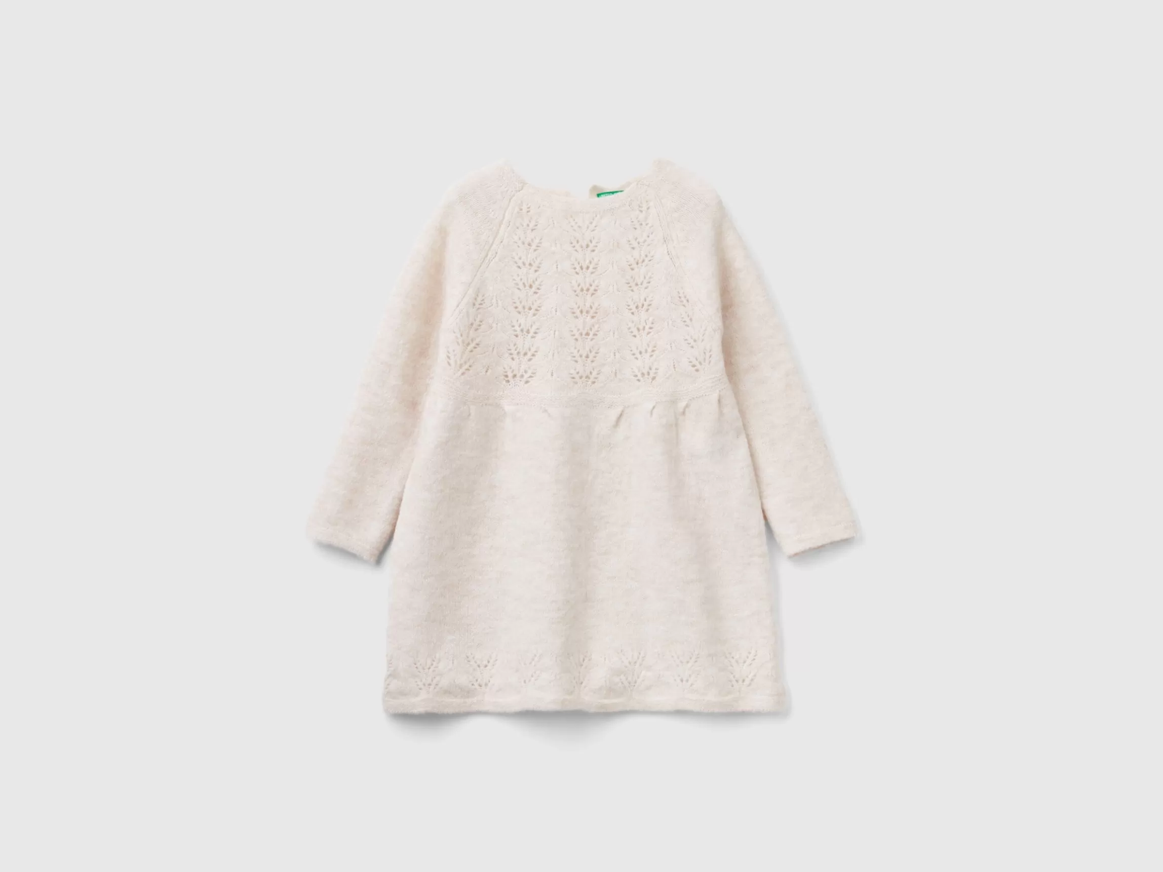 United Colors of Benetton Knit dress with lace