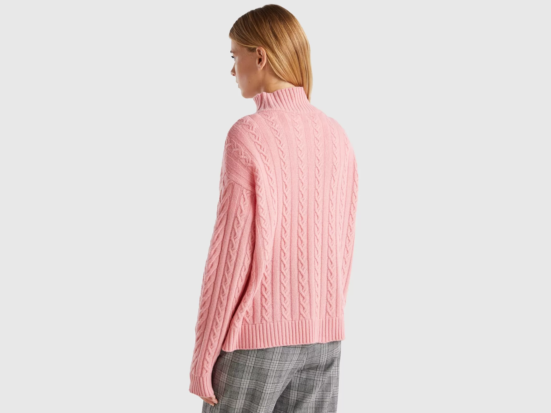 United Colors of Benetton Knit turtle neck sweater