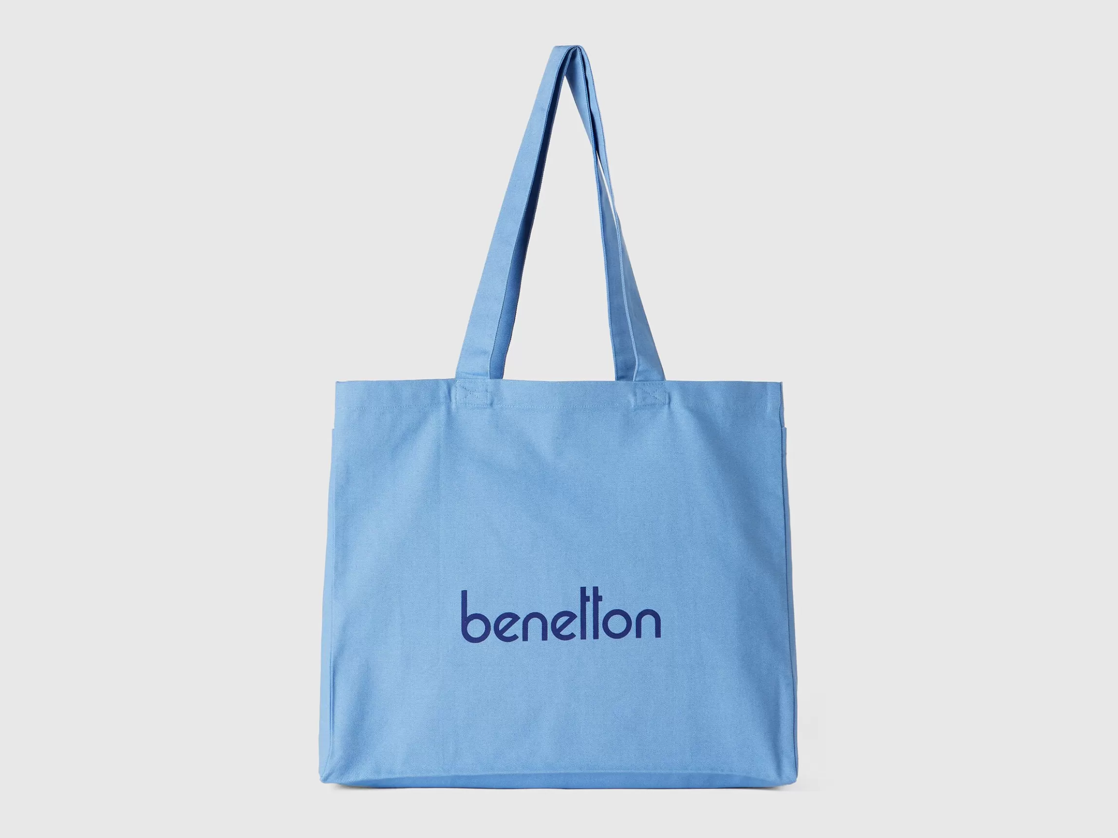 United Colors of Benetton tote bag in pure cotton