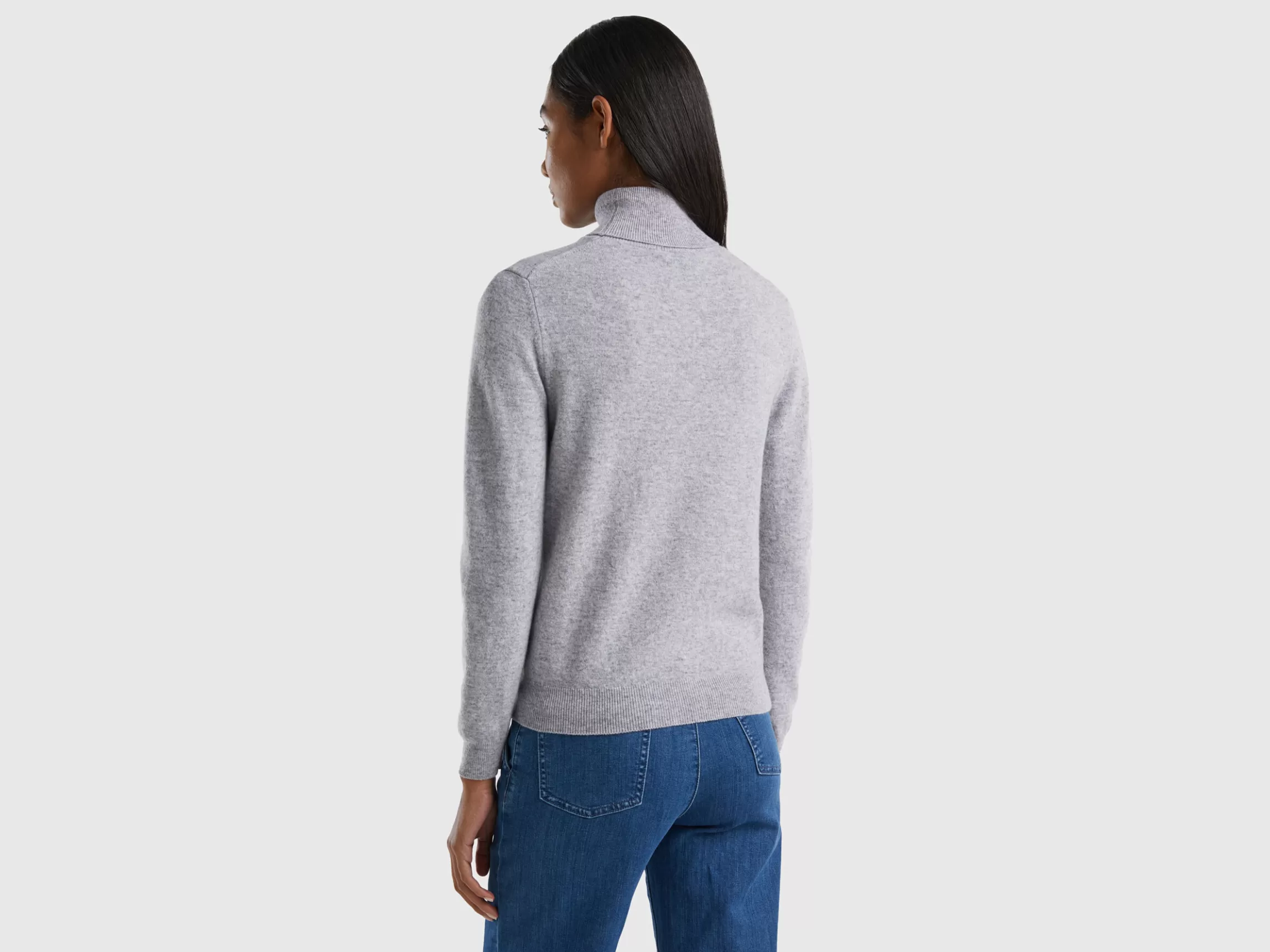 United Colors of Benetton turtleneck in pure Merino wool