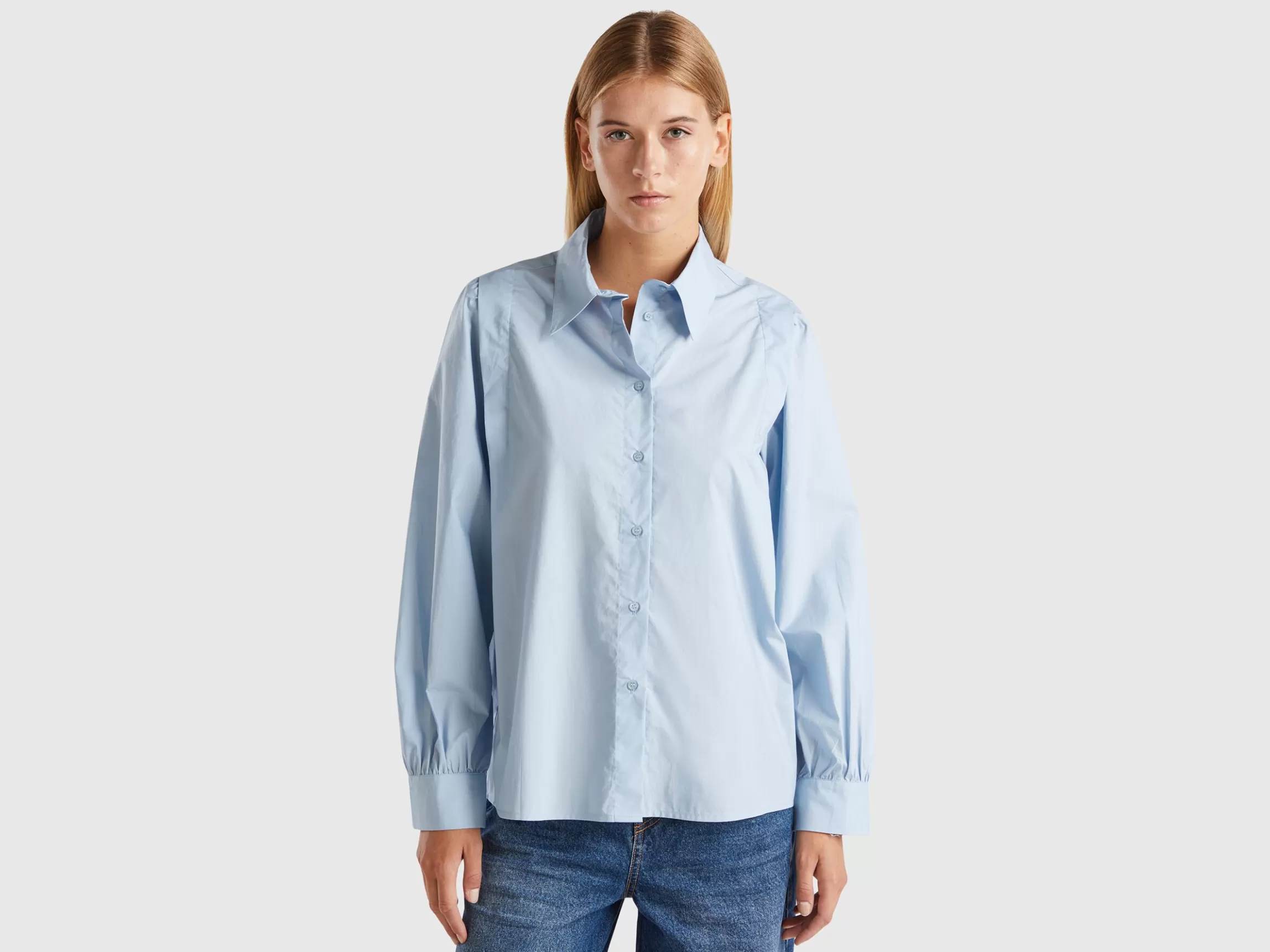 United Colors of Benetton Lightweight shirt in pure cotton