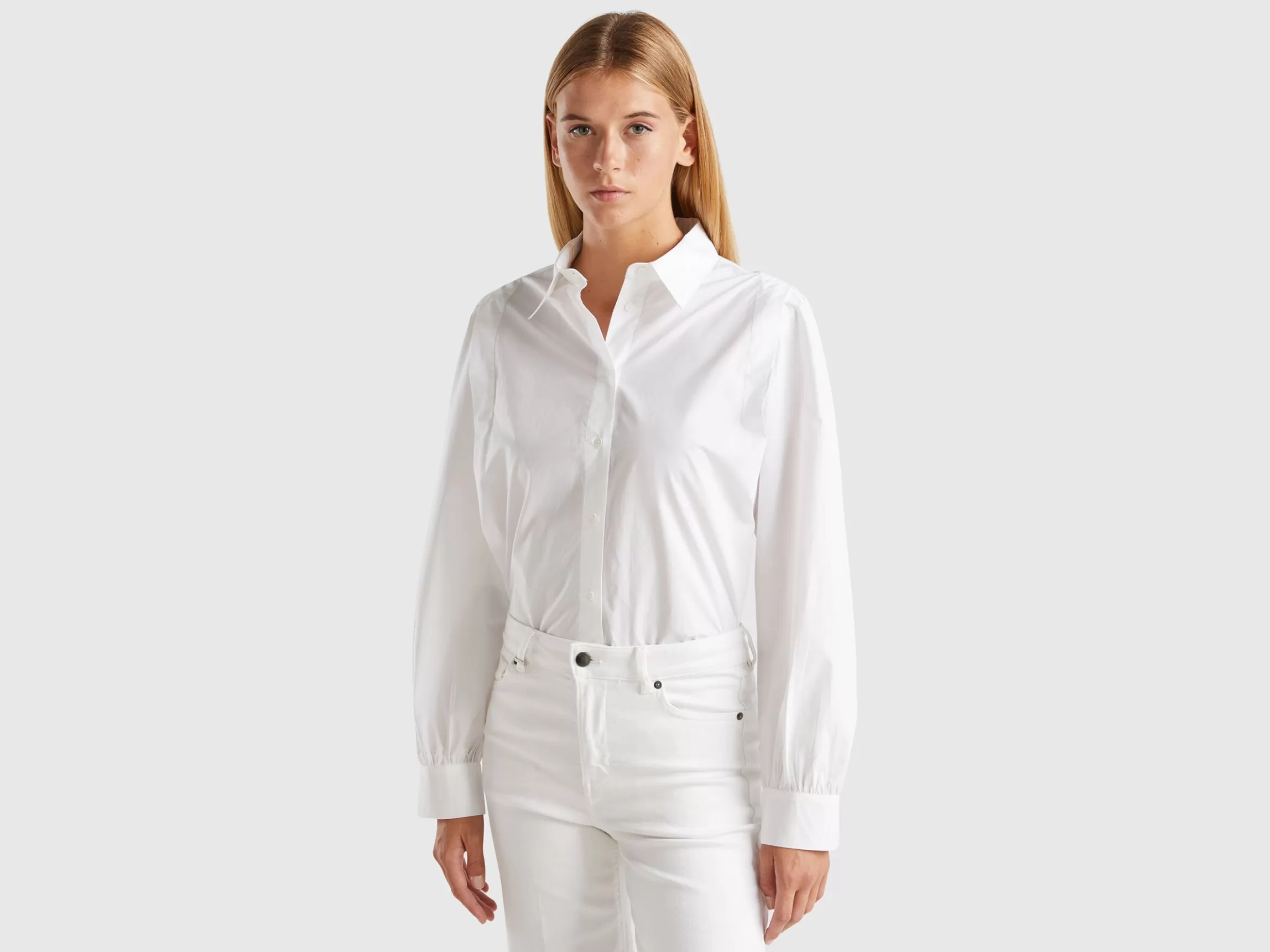 United Colors of Benetton Lightweight shirt in pure cotton