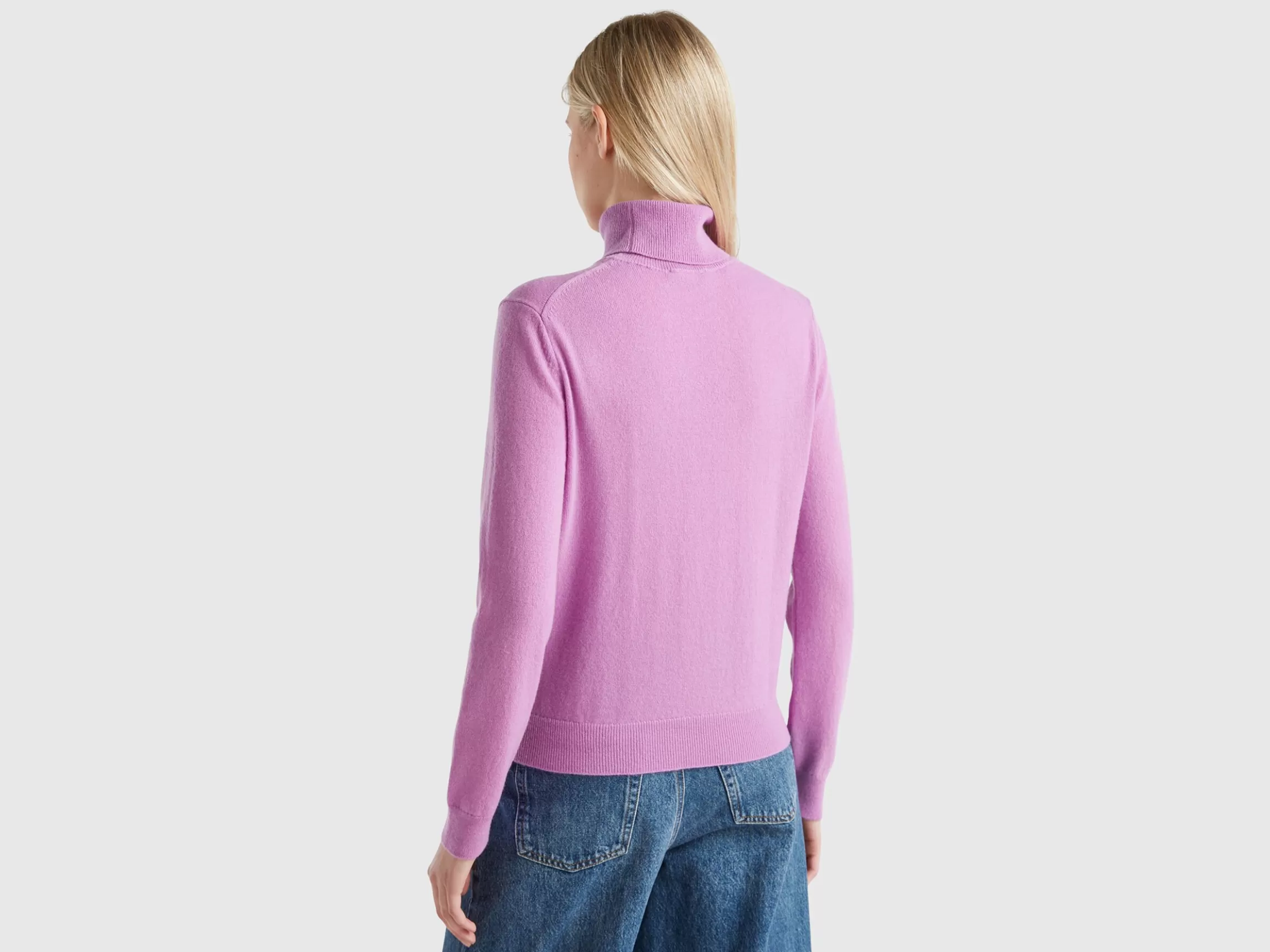 United Colors of Benetton turtleneck in pure cashmere