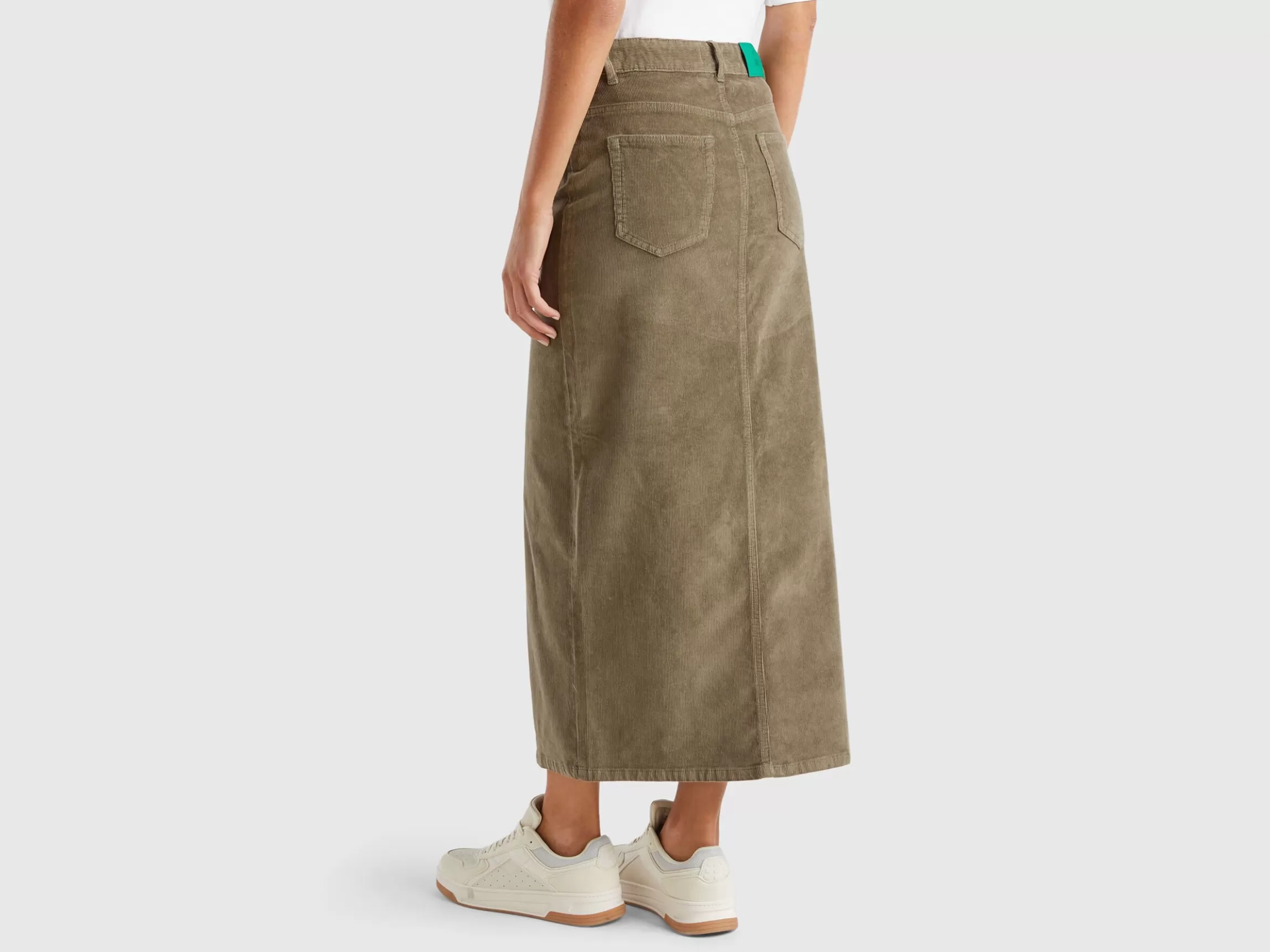 United Colors of Benetton Long corduroy skirt