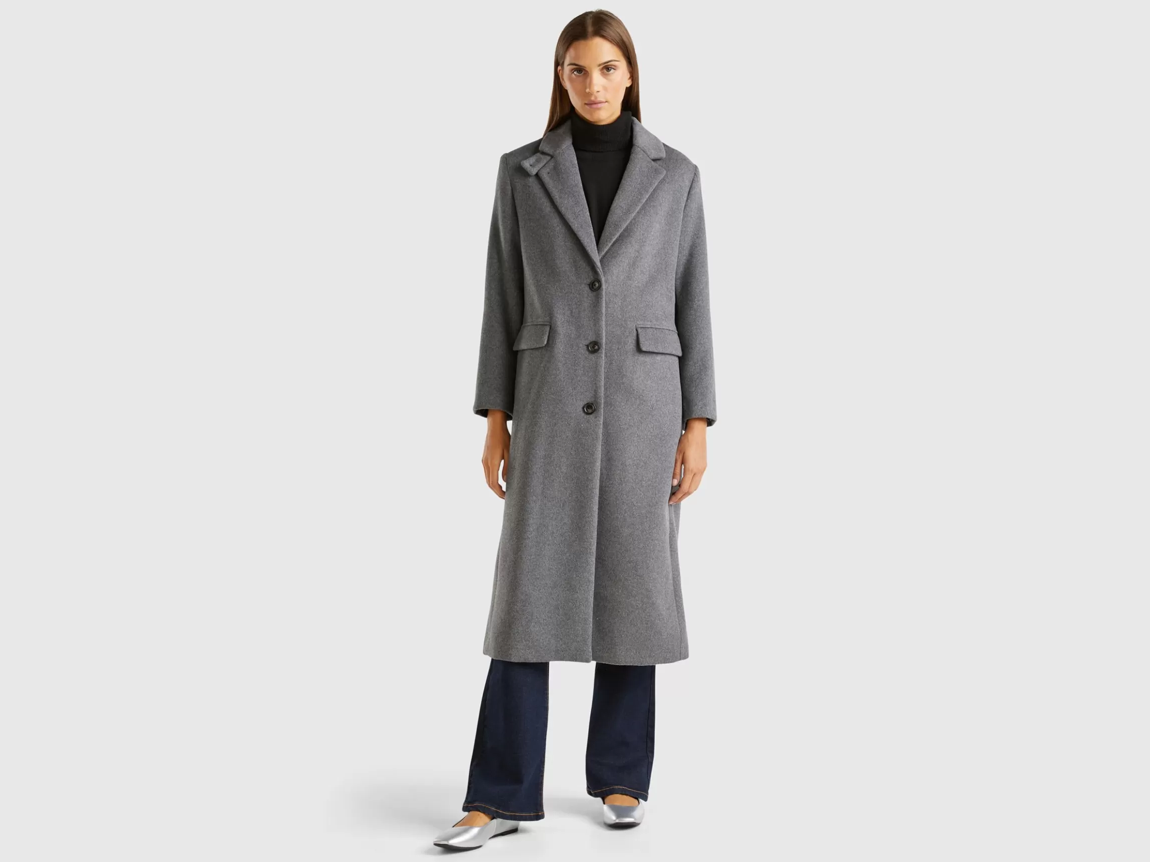 United Colors of Benetton Long lined coat